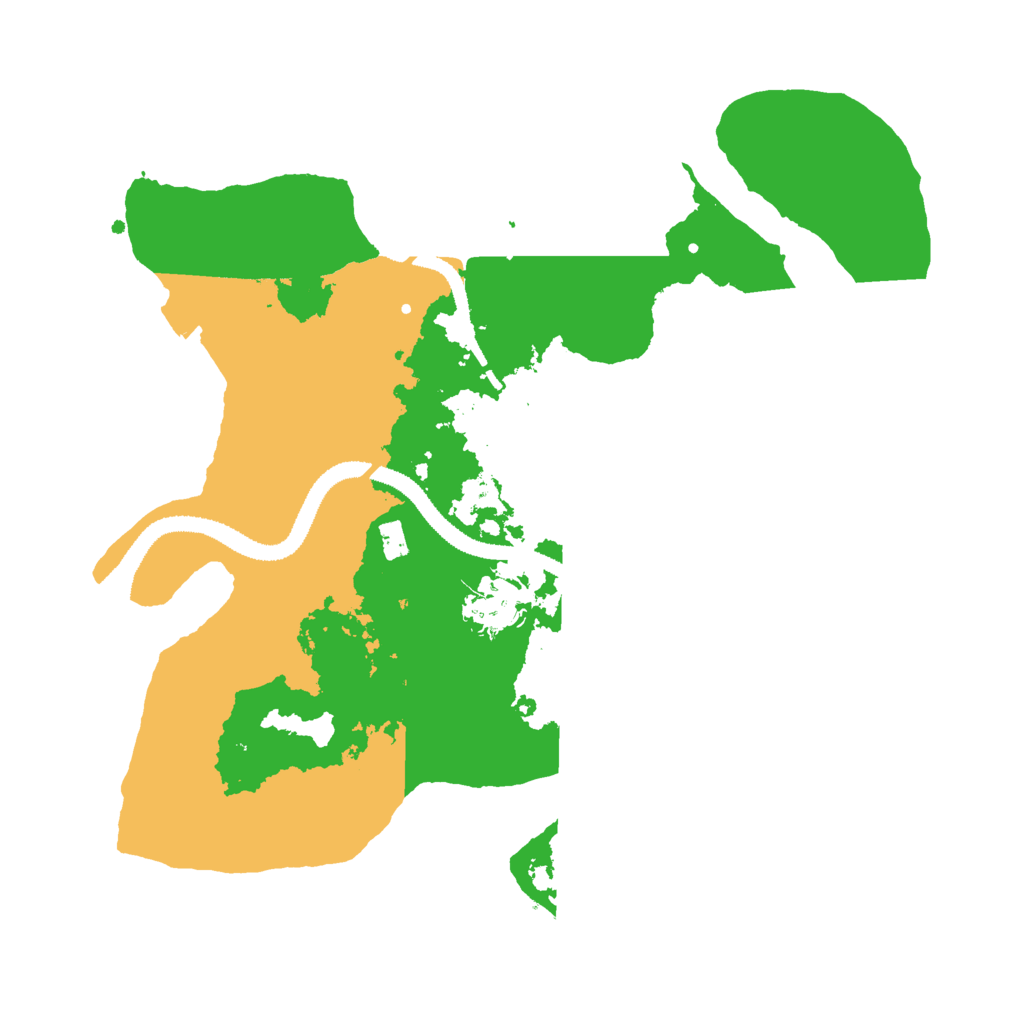 Biome Rust Map: Procedural Map, Size: 3000, Seed: 29937