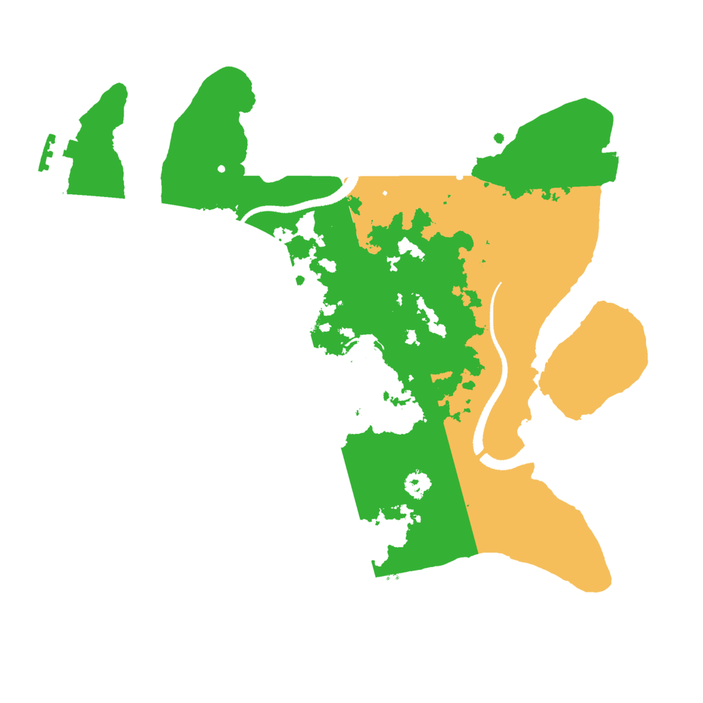 Biome Rust Map: Procedural Map, Size: 2750, Seed: 748467029