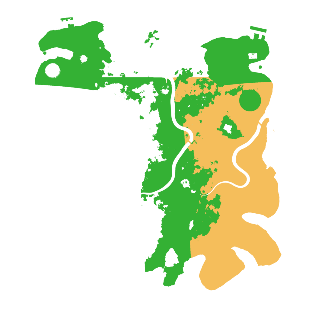 Biome Rust Map: Procedural Map, Size: 3750, Seed: 1486568564