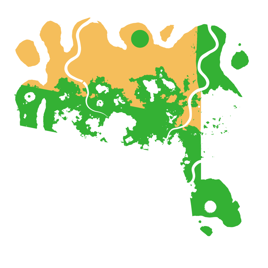 Biome Rust Map: Procedural Map, Size: 3989, Seed: 6738