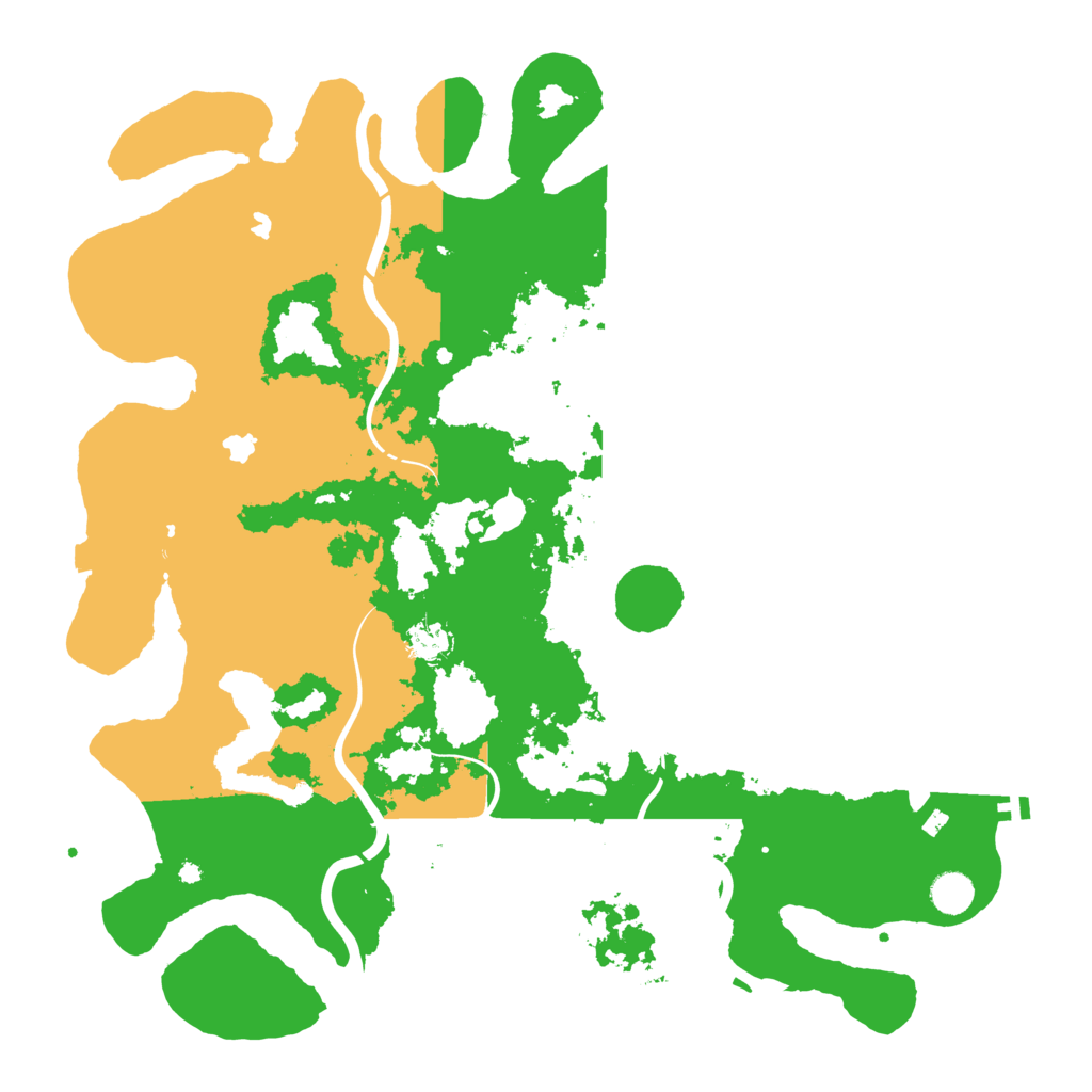 Biome Rust Map: Procedural Map, Size: 4500, Seed: 828513097