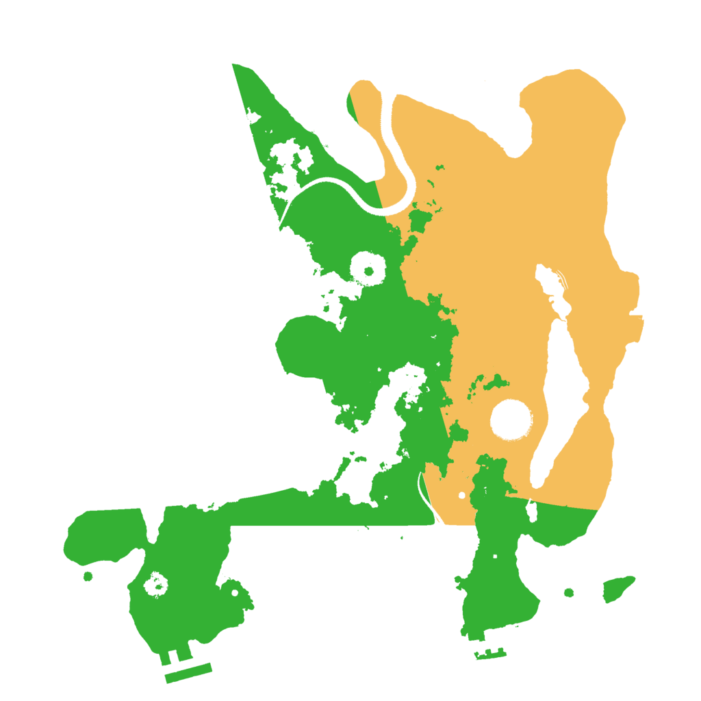 Biome Rust Map: Procedural Map, Size: 3000, Seed: 1440686471