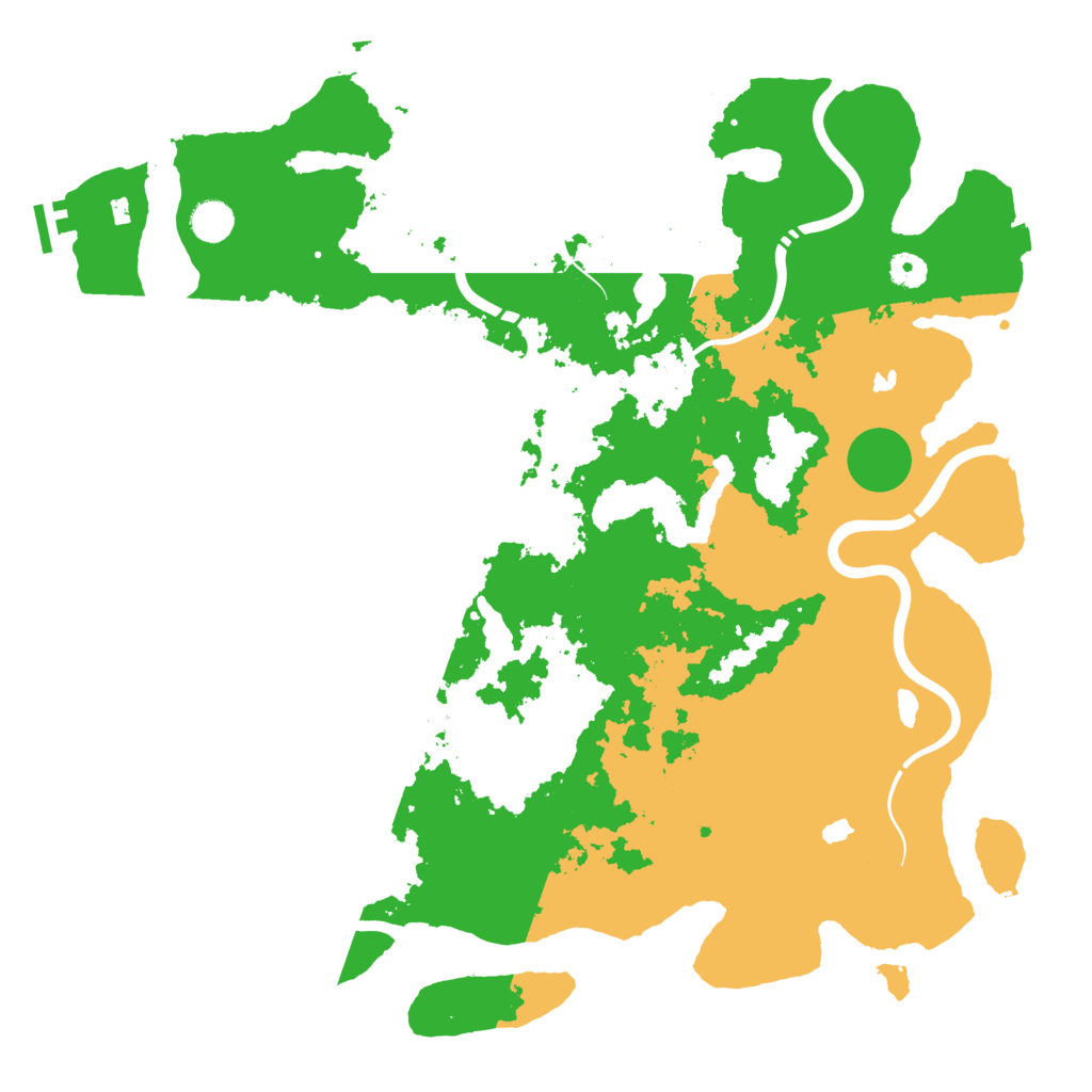 Biome Rust Map: Procedural Map, Size: 4500, Seed: 720022919