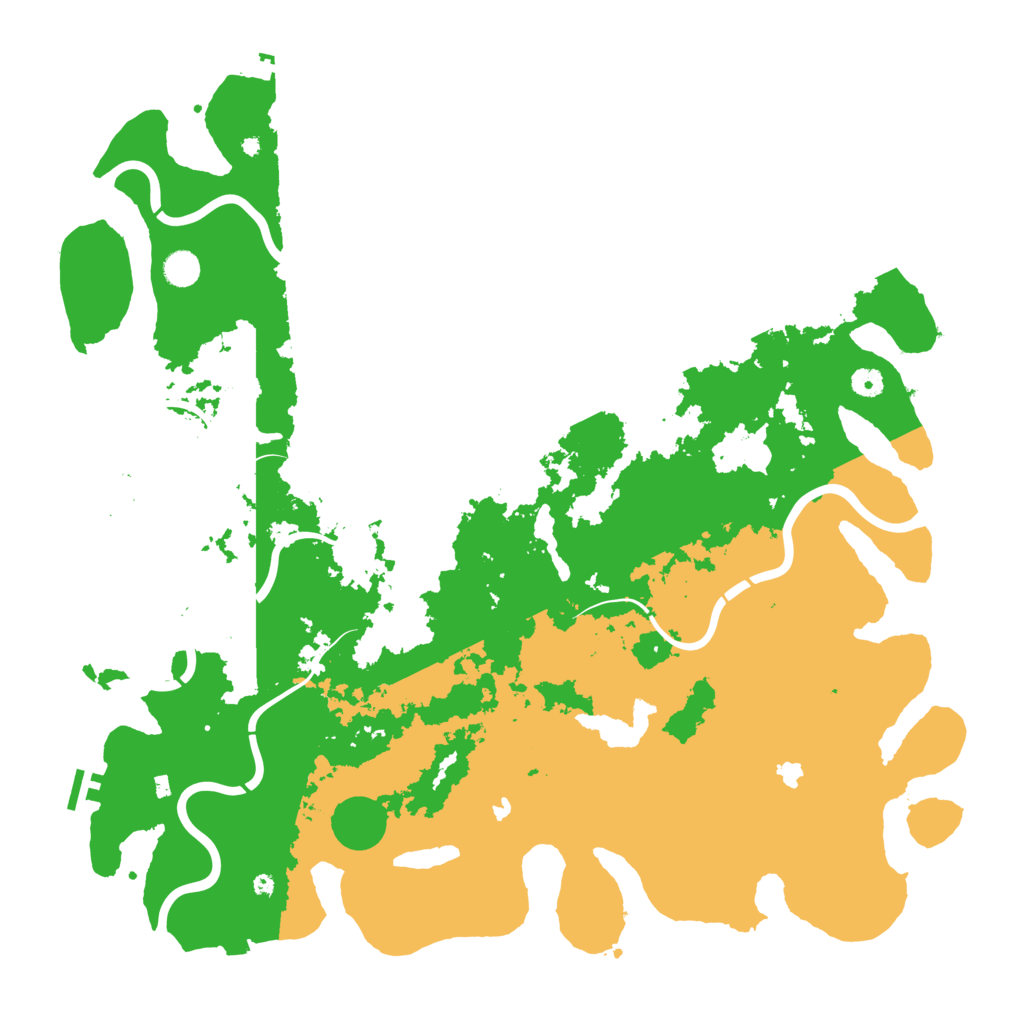 Biome Rust Map: Procedural Map, Size: 5000, Seed: 866877853