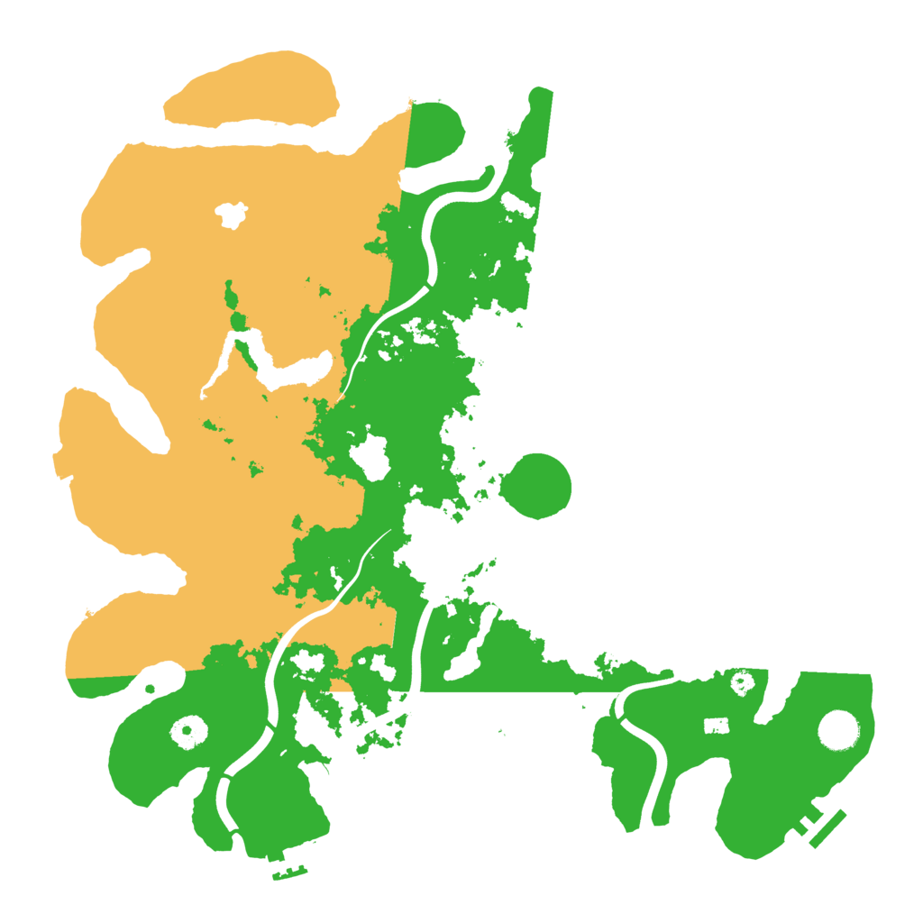 Biome Rust Map: Procedural Map, Size: 4000, Seed: 1182260830