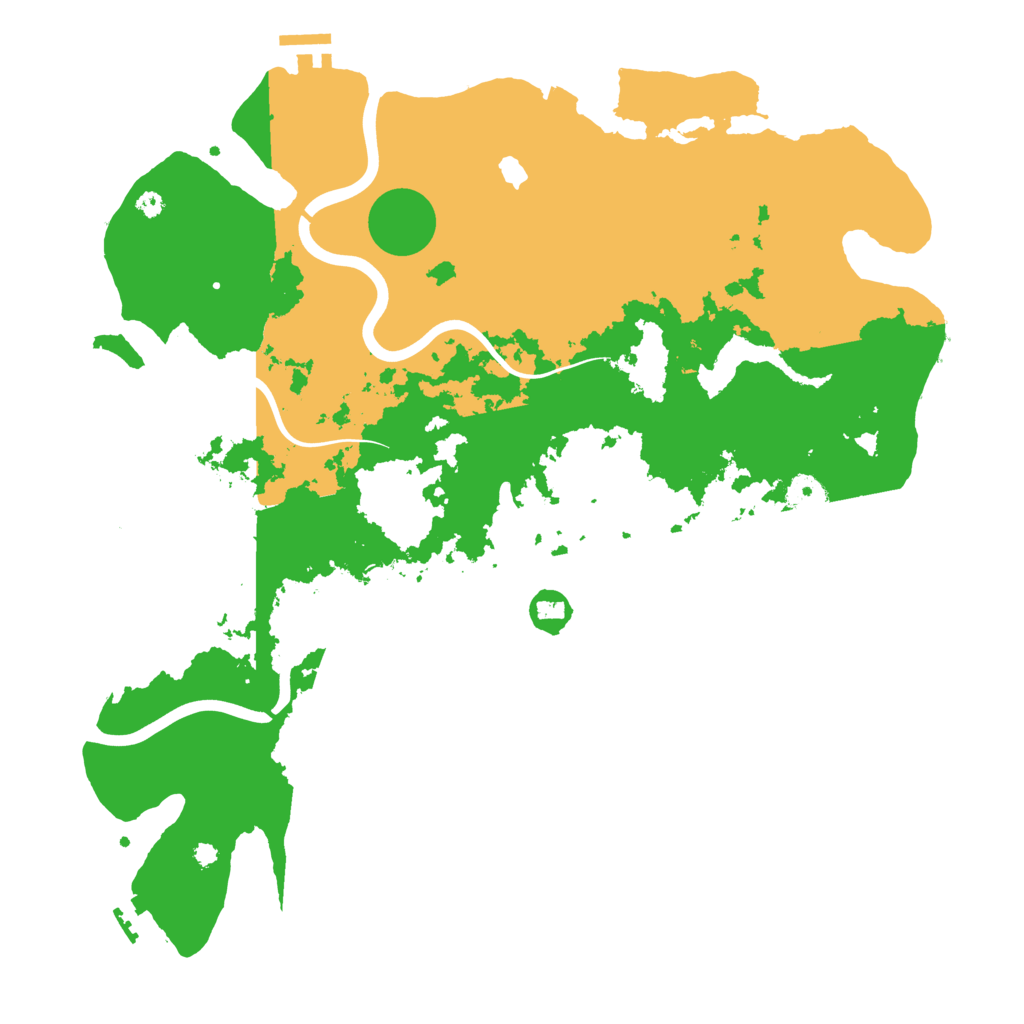 Biome Rust Map: Procedural Map, Size: 4000, Seed: 9017168