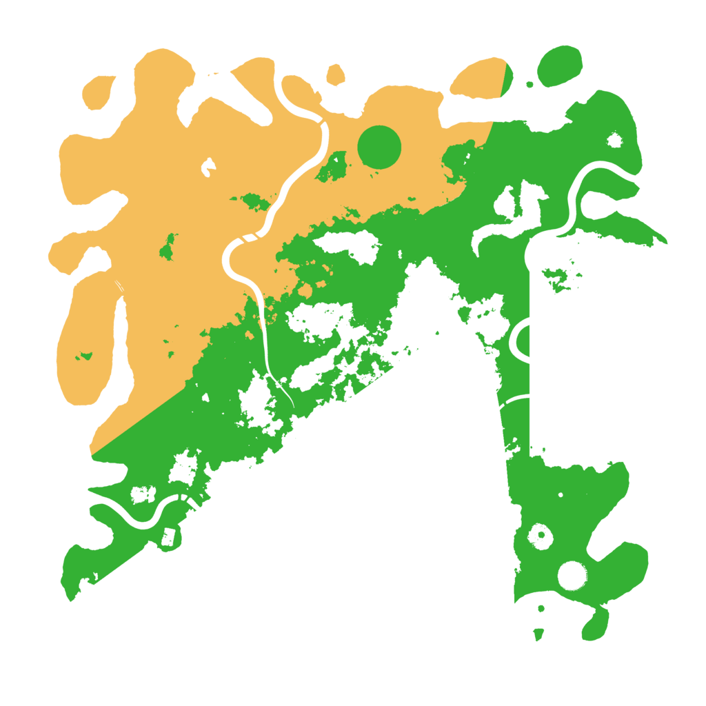 Biome Rust Map: Procedural Map, Size: 4250, Seed: 185939