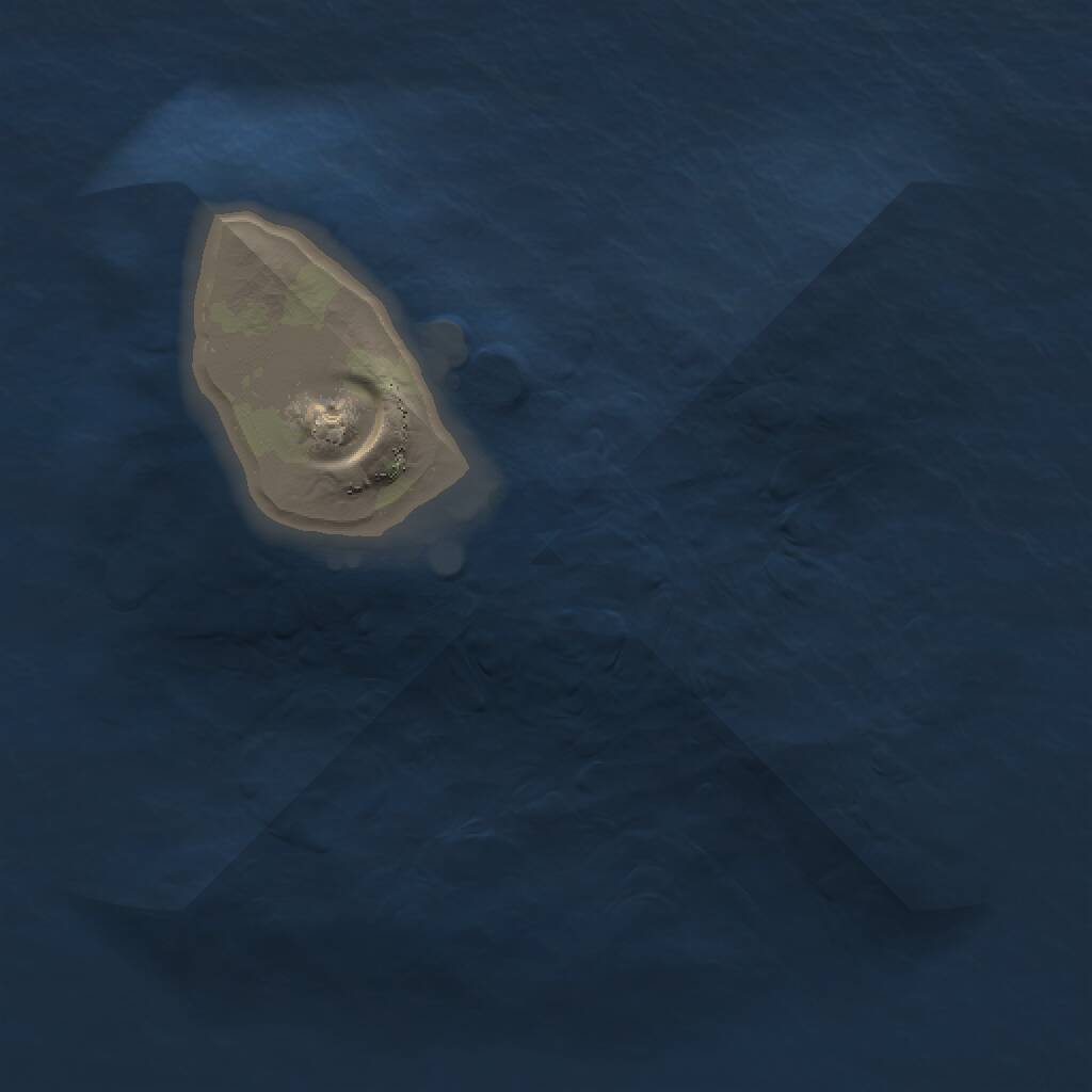 Rust Map: Procedural Map, Size: 1000, Seed: 1759327310, 1 Monuments