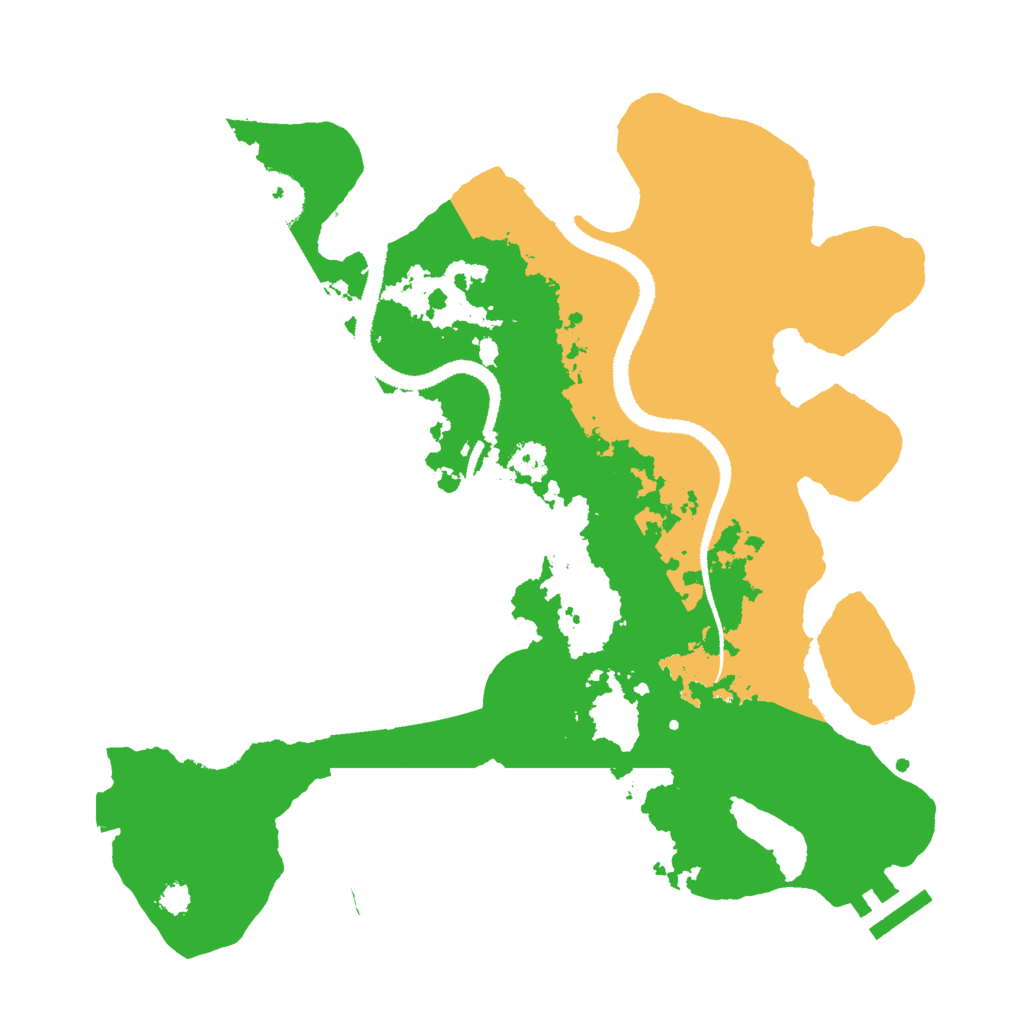 Biome Rust Map: Procedural Map, Size: 3000, Seed: 1827005574
