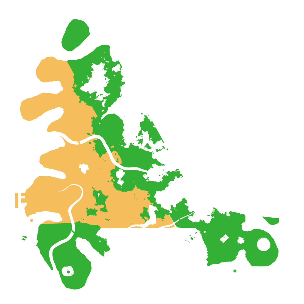 Biome Rust Map: Procedural Map, Size: 4050, Seed: 363304508