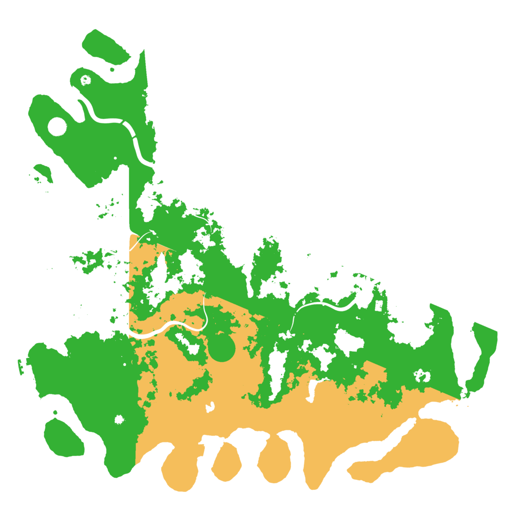 Biome Rust Map: Procedural Map, Size: 5000, Seed: 87984215