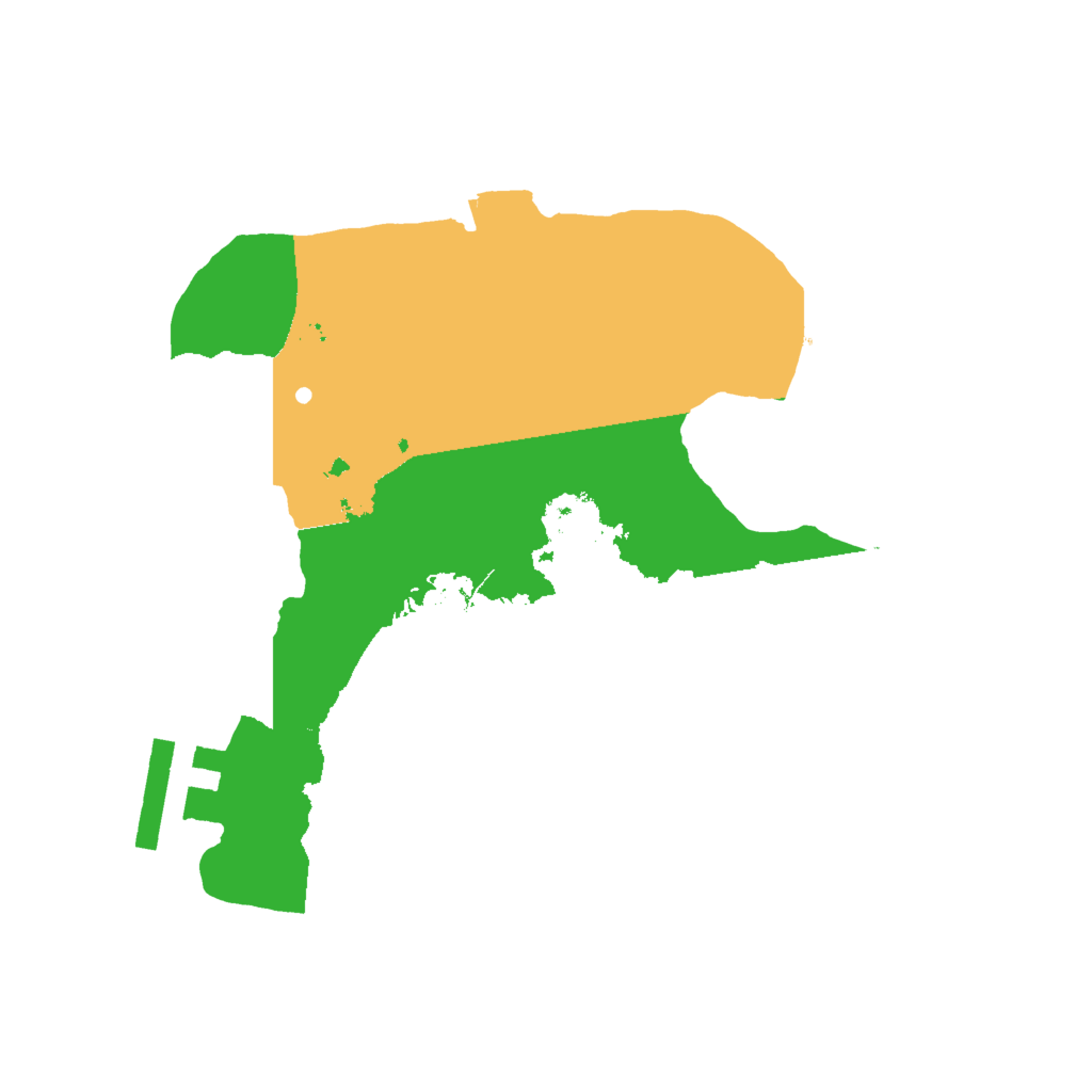 Biome Rust Map: Procedural Map, Size: 2000, Seed: 144870