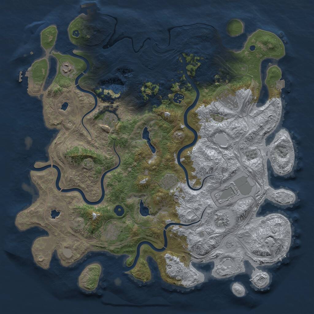 Rust Map: Procedural Map, Size: 4500, Seed: 2025092415, 15 Monuments