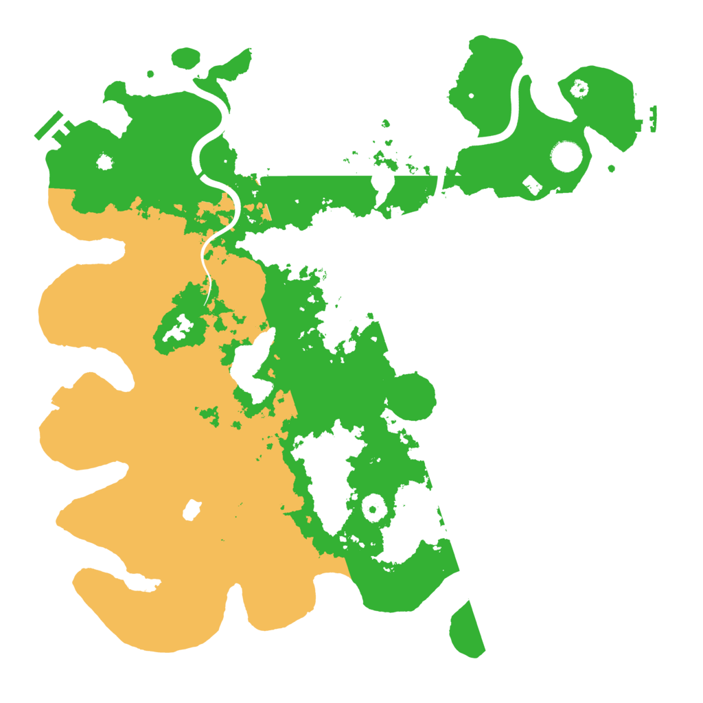 Biome Rust Map: Procedural Map, Size: 4000, Seed: 3321475