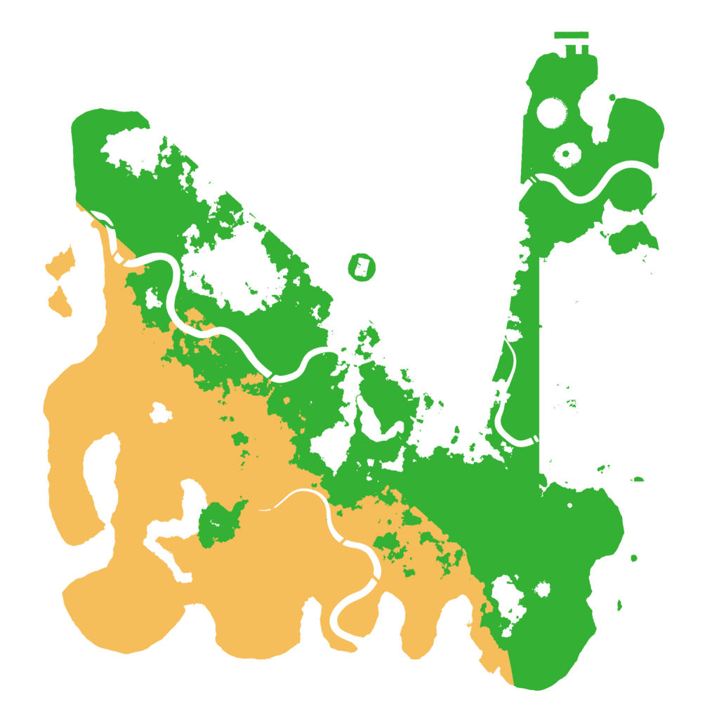 Biome Rust Map: Procedural Map, Size: 4250, Seed: 30101954