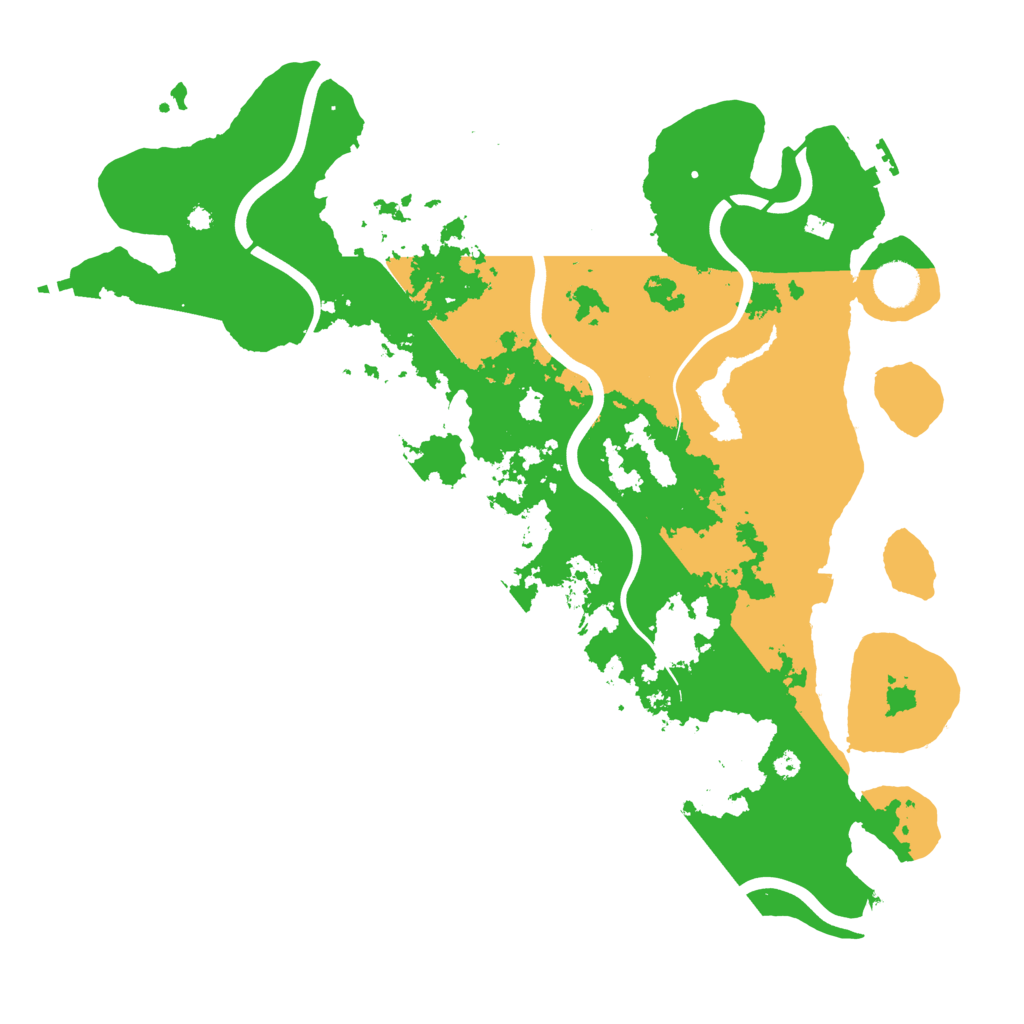 Biome Rust Map: Procedural Map, Size: 4000, Seed: 851844105