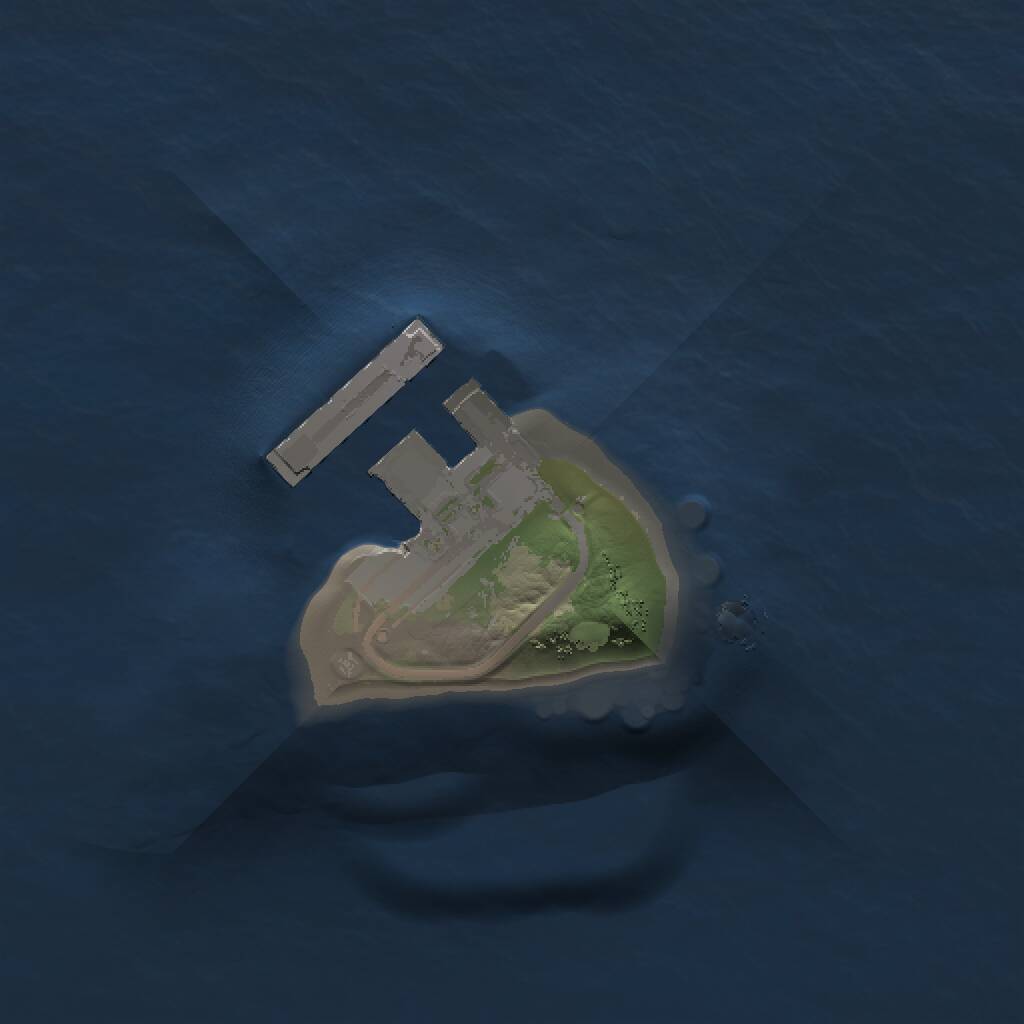 Rust Map: Procedural Map, Size: 1000, Seed: 163823746, 2 Monuments