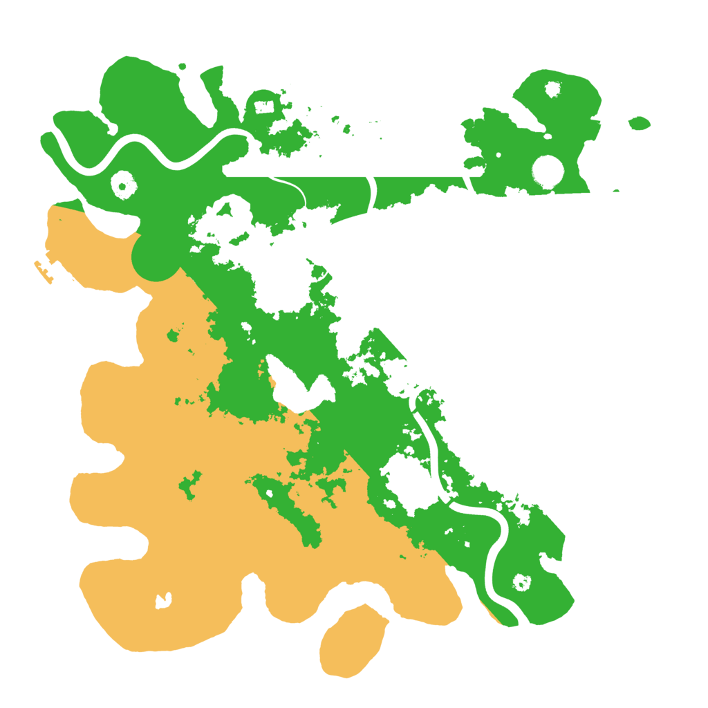 Biome Rust Map: Procedural Map, Size: 4000, Seed: 91161436