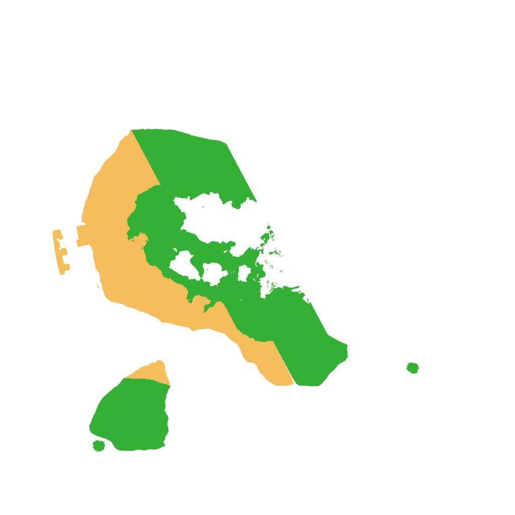 Biome Rust Map: Procedural Map, Size: 1750, Seed: 154998077