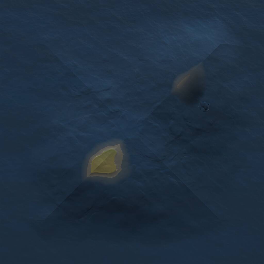 Rust Map: Procedural Map, Size: 1000, Seed: 140929407, 1 Monuments