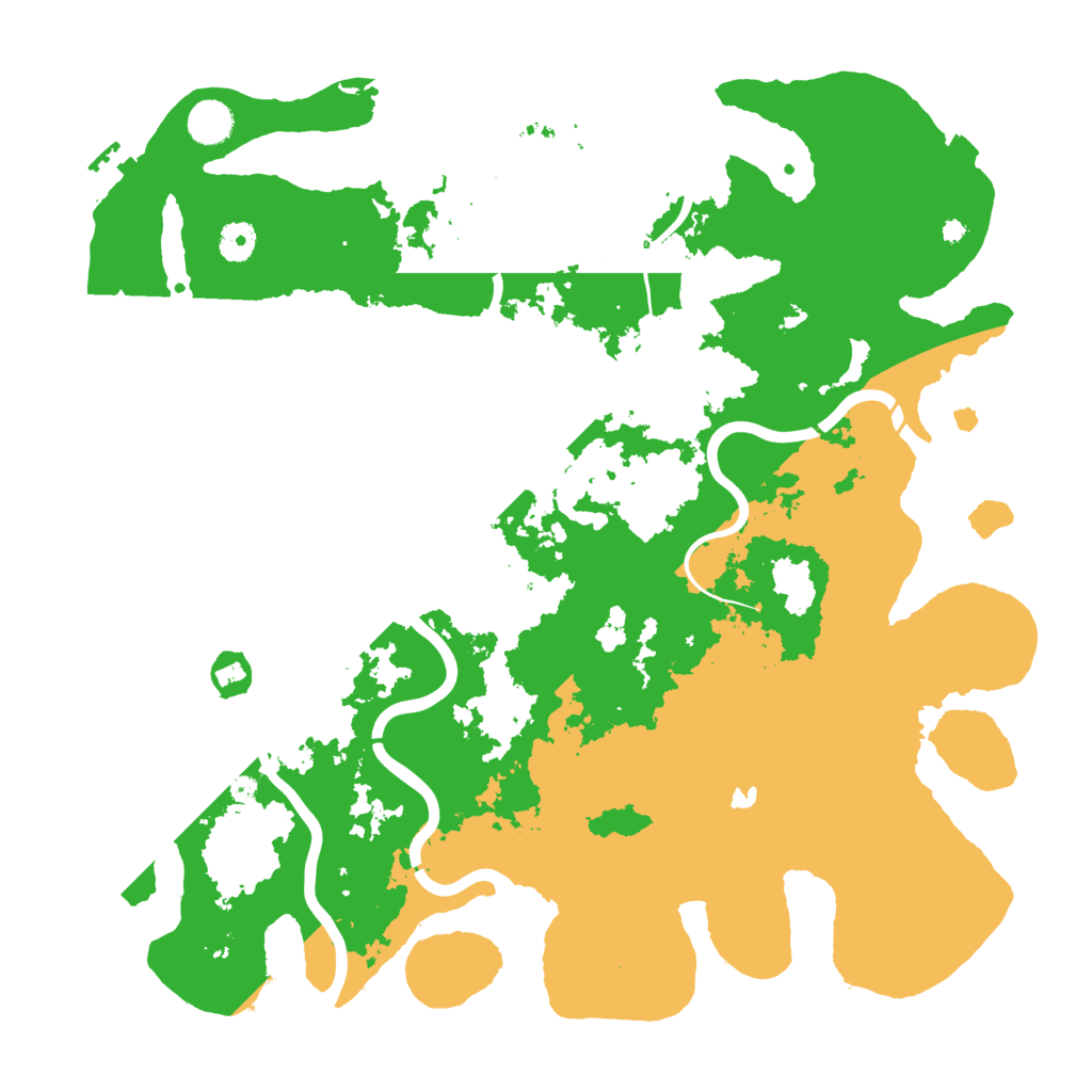 Biome Rust Map: Procedural Map, Size: 4250, Seed: 1094542118
