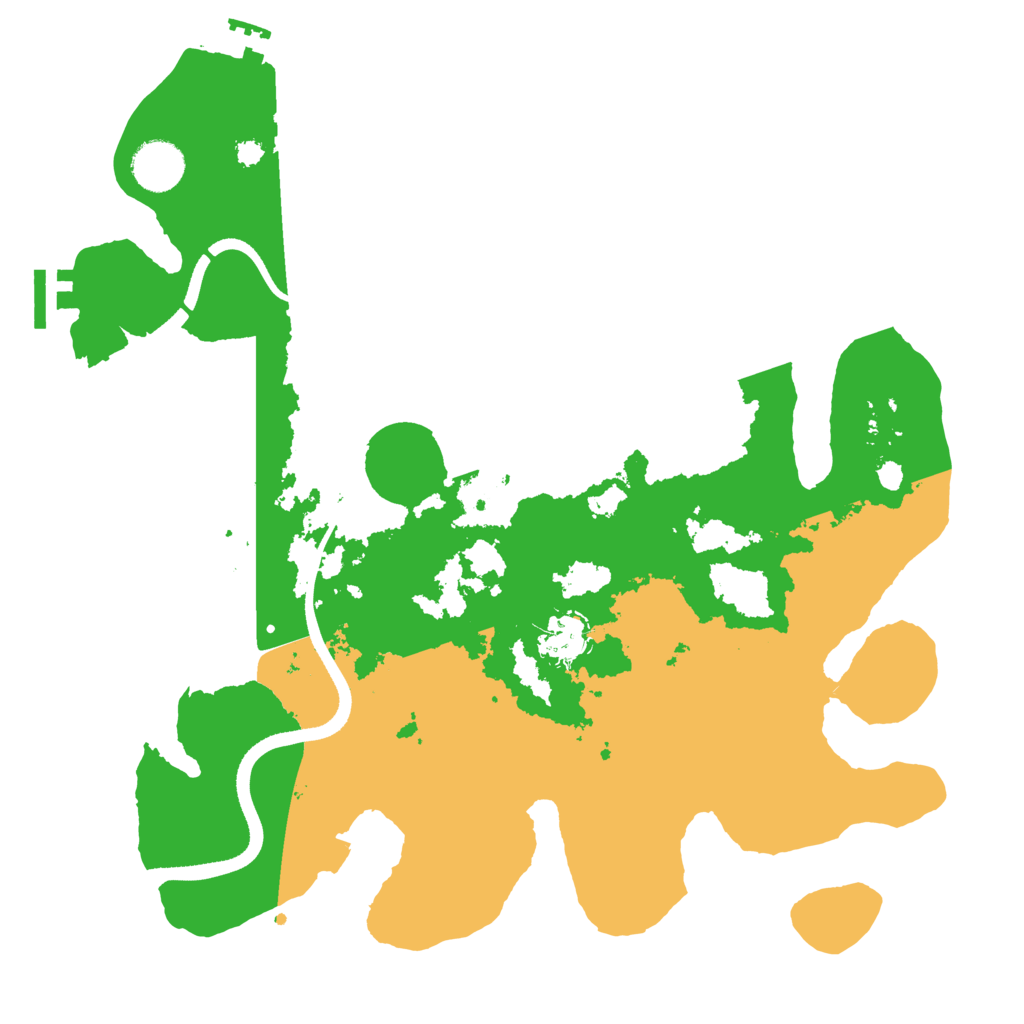 Biome Rust Map: Procedural Map, Size: 3500, Seed: 1213997406