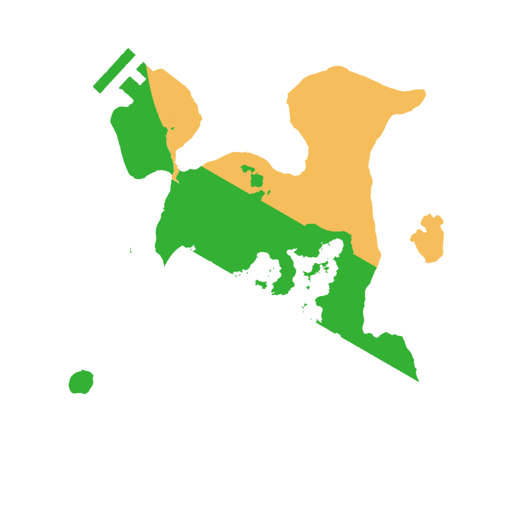 Biome Rust Map: Procedural Map, Size: 2000, Seed: 1951339078