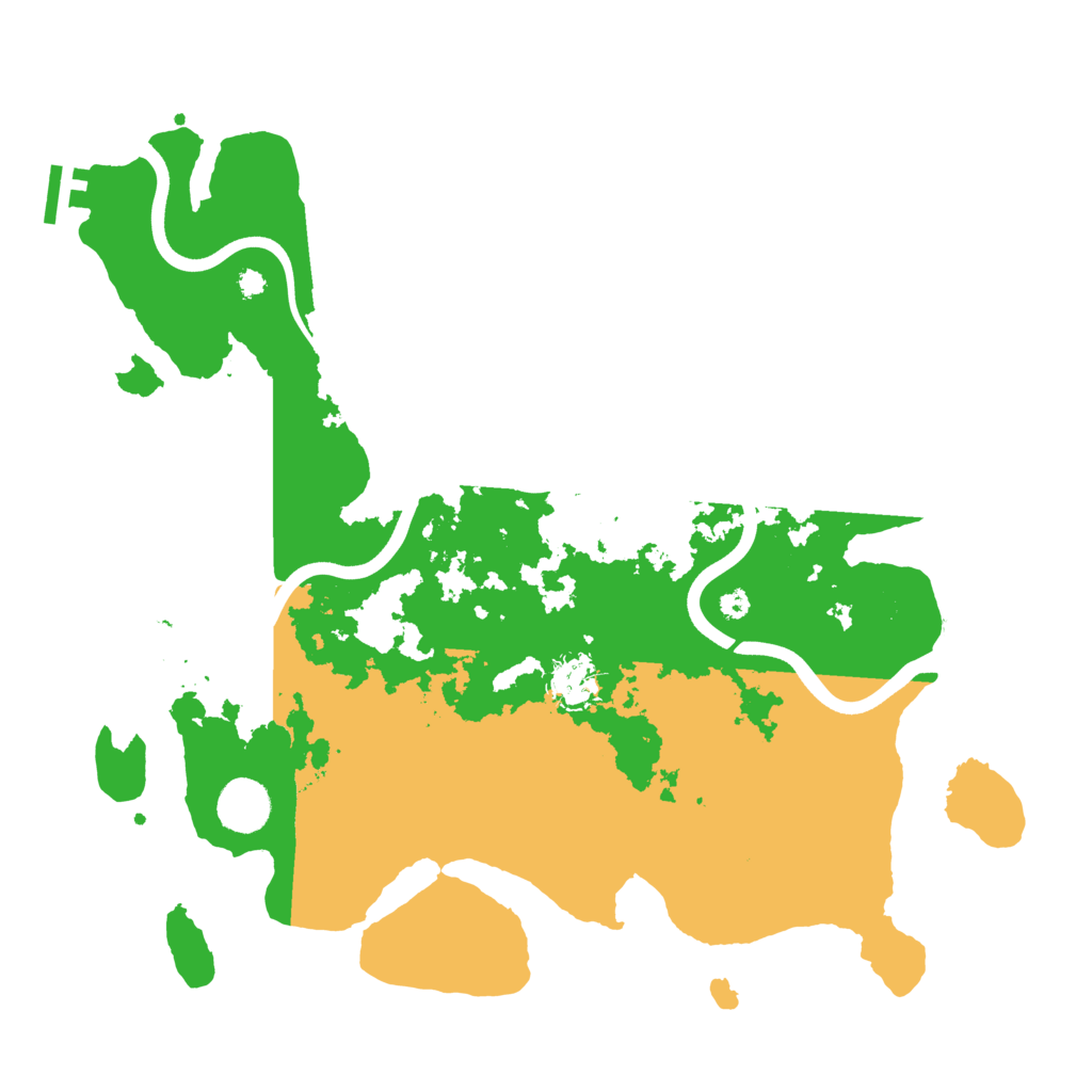 Biome Rust Map: Procedural Map, Size: 3750, Seed: 1528432409