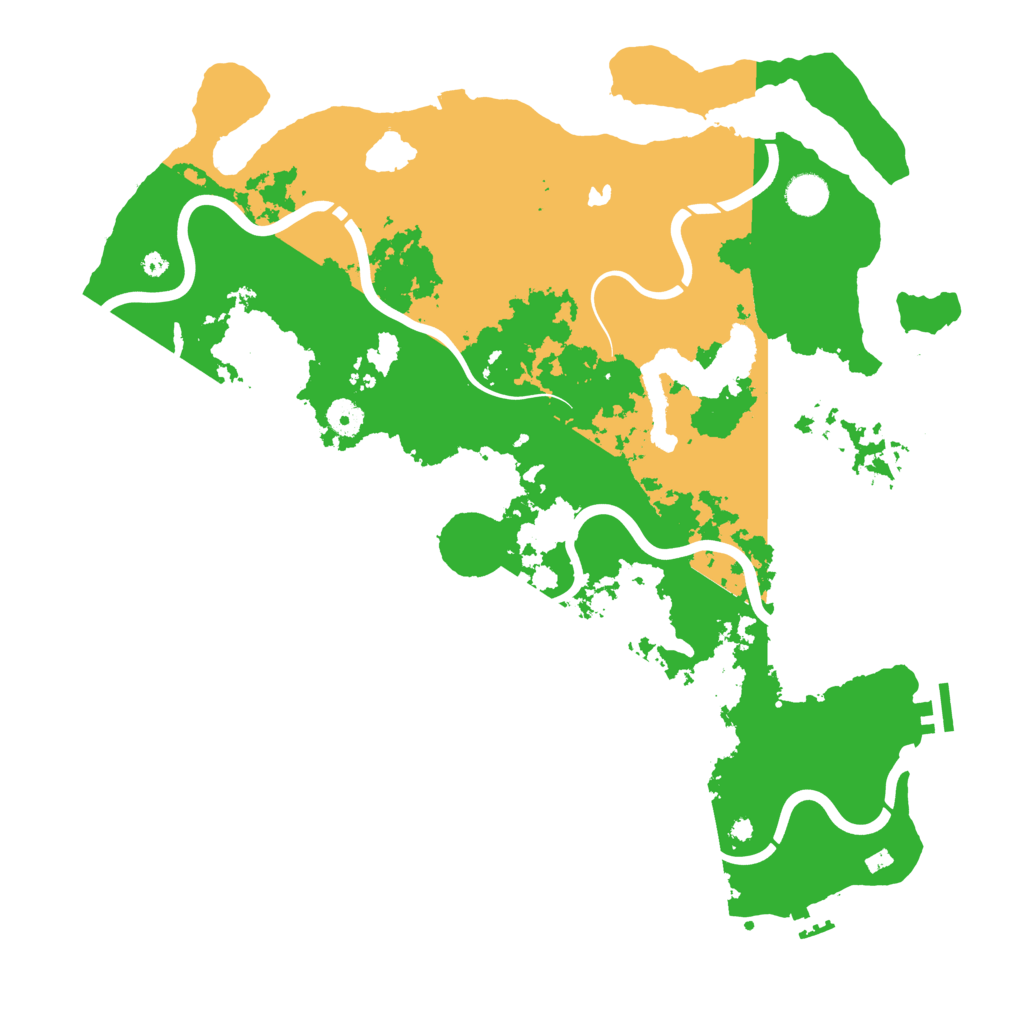 Biome Rust Map: Procedural Map, Size: 4250, Seed: 1318201516