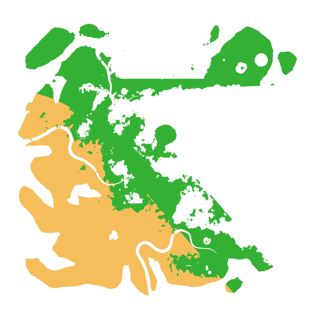 Biome Rust Map: Procedural Map, Size: 4250, Seed: 2053881554