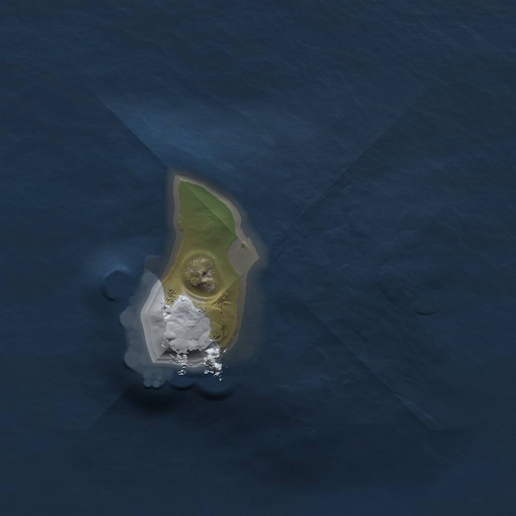 Rust Map: Procedural Map, Size: 1000, Seed: 864631750, 1 Monuments