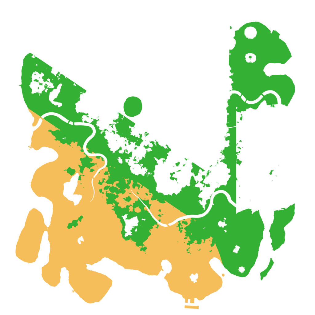 Biome Rust Map: Procedural Map, Size: 4500, Seed: 234864153