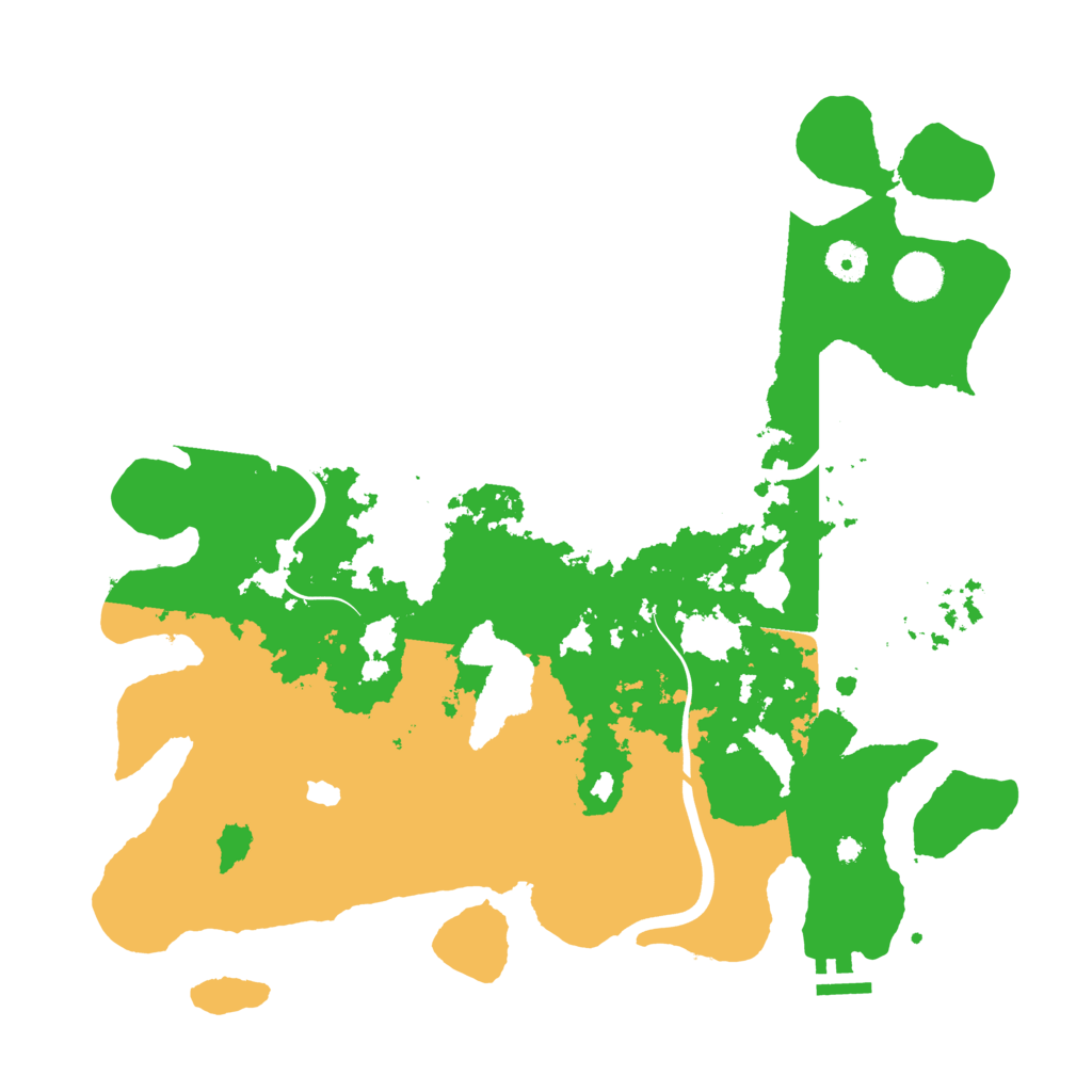 Biome Rust Map: Procedural Map, Size: 4000, Seed: 37594