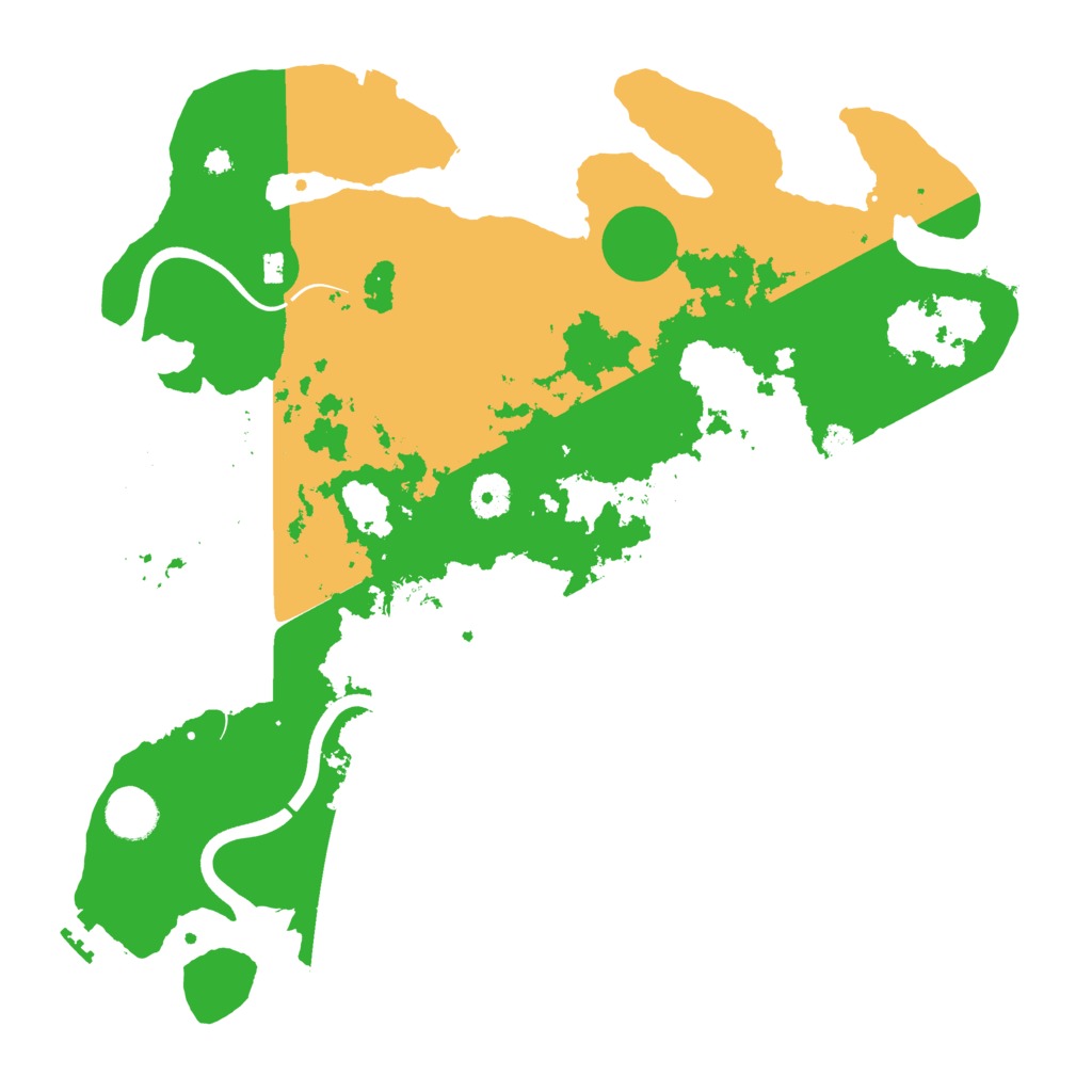 Biome Rust Map: Procedural Map, Size: 3838, Seed: 481981