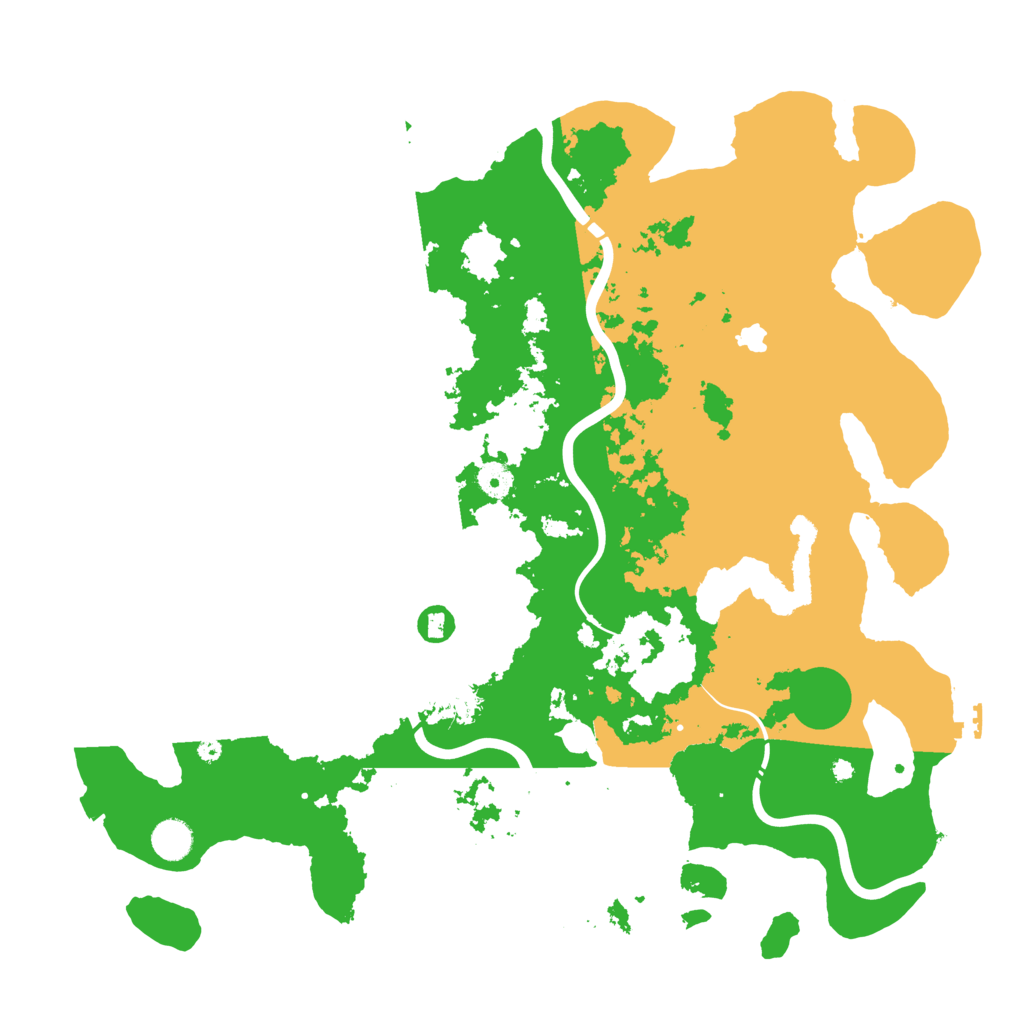 Biome Rust Map: Procedural Map, Size: 4400, Seed: 1295549064