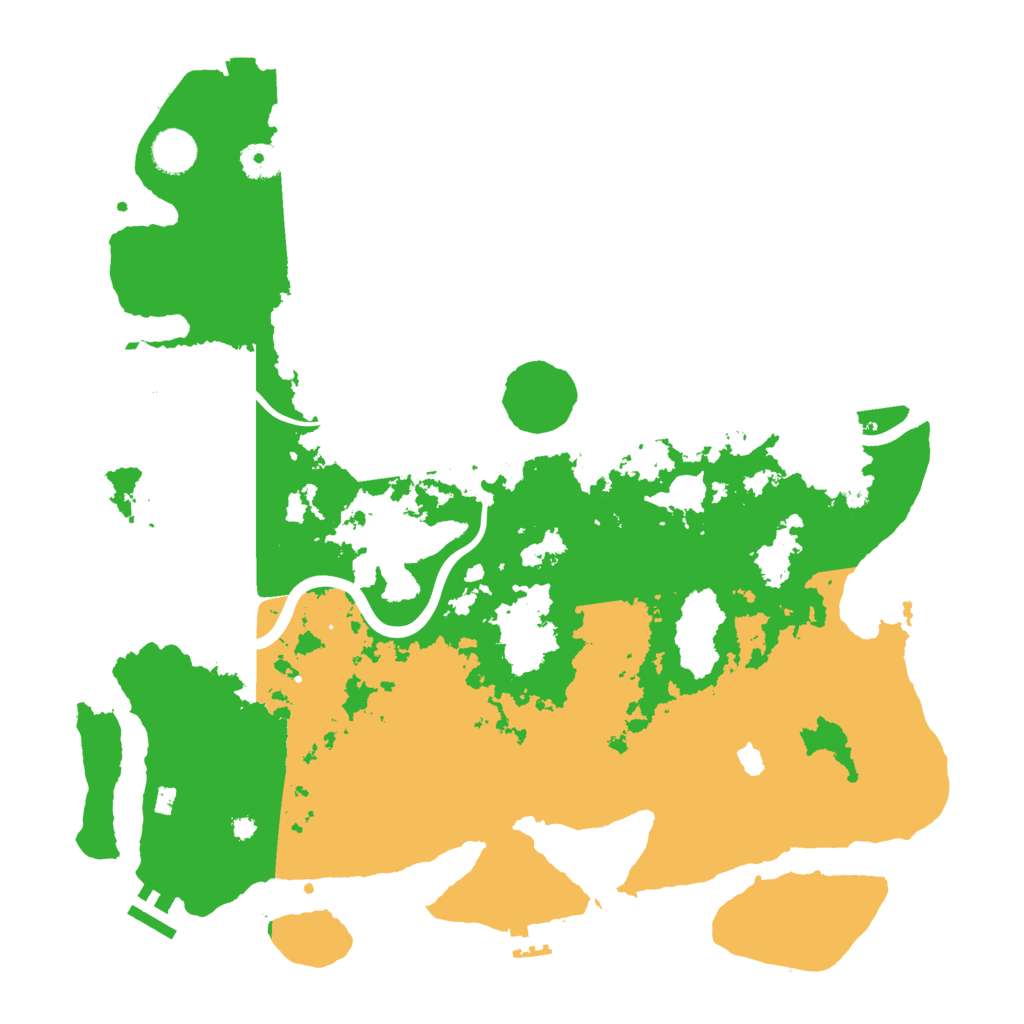 Biome Rust Map: Procedural Map, Size: 4000, Seed: 75051