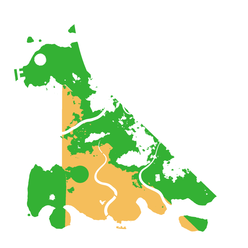Biome Rust Map: Procedural Map, Size: 3800, Seed: 321000938