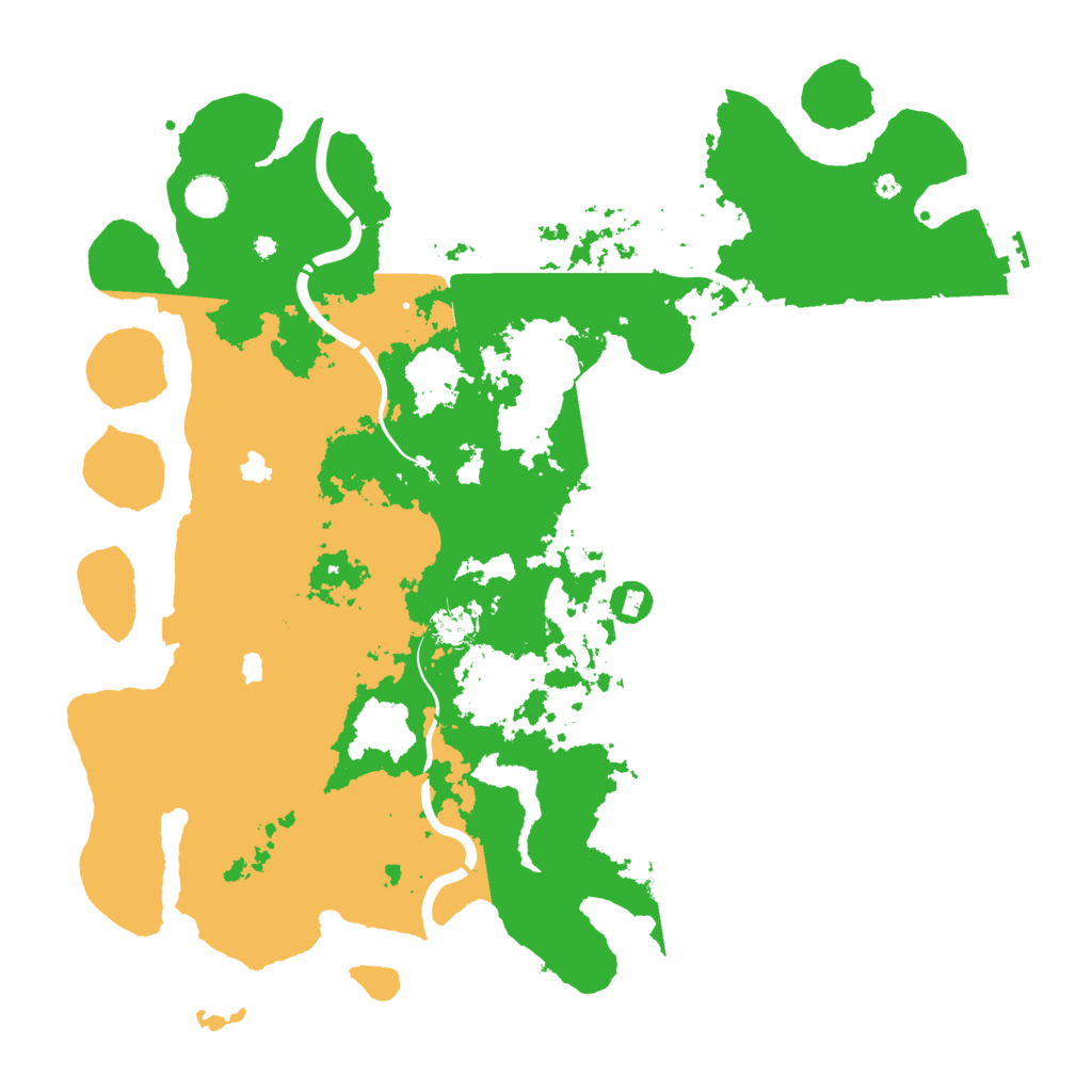 Biome Rust Map: Procedural Map, Size: 4500, Seed: 606908441