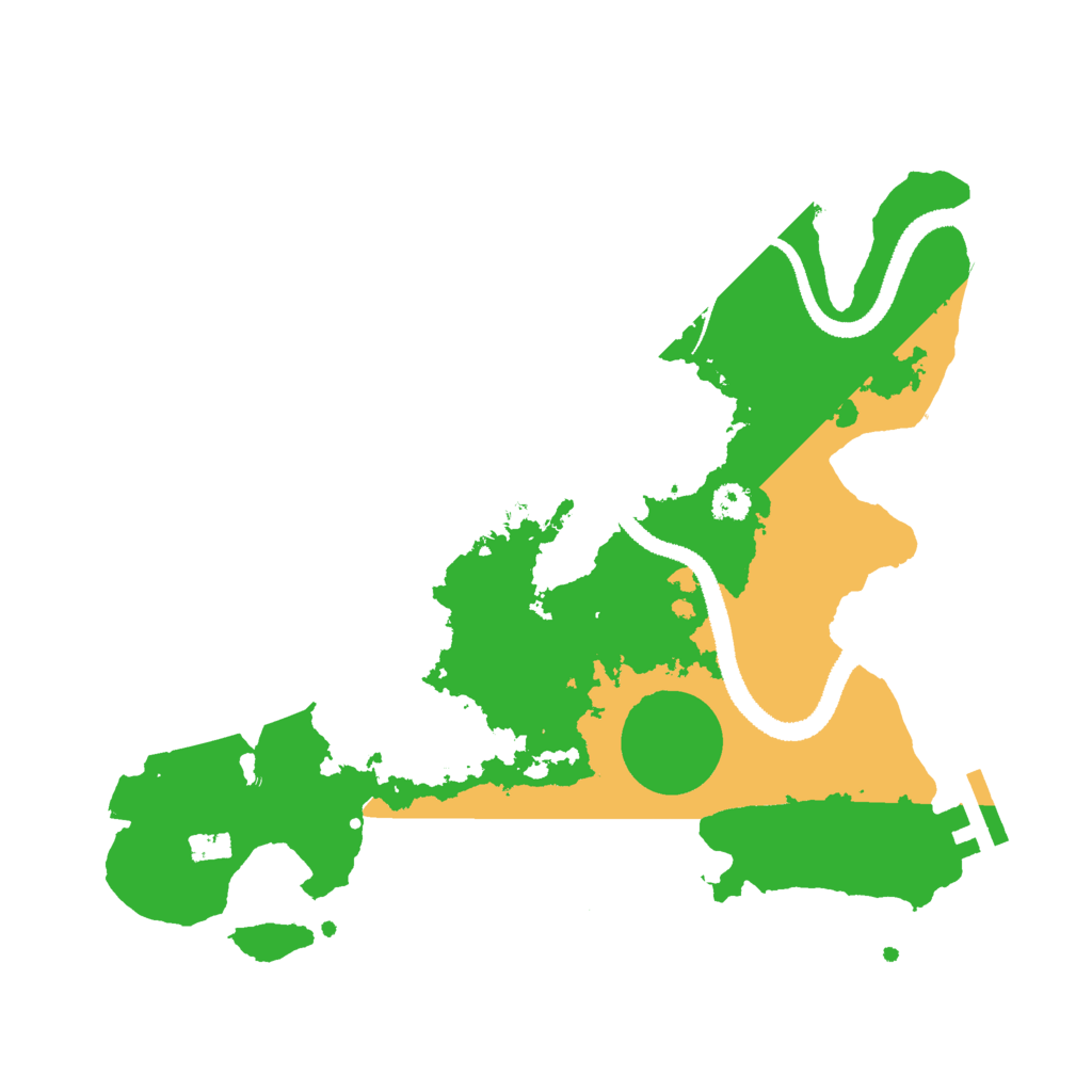 Biome Rust Map: Procedural Map, Size: 2850, Seed: 1503477279