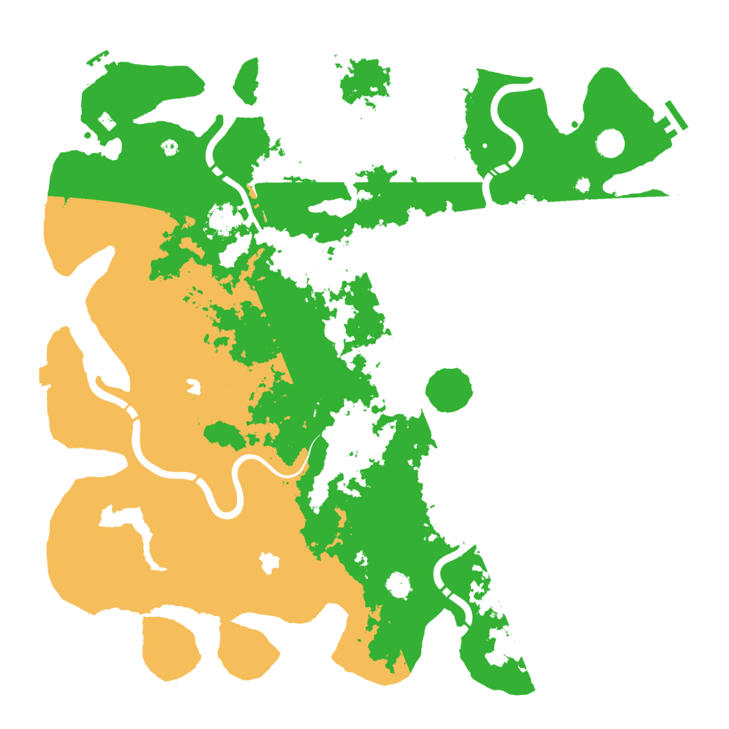 Biome Rust Map: Procedural Map, Size: 4500, Seed: 533749920