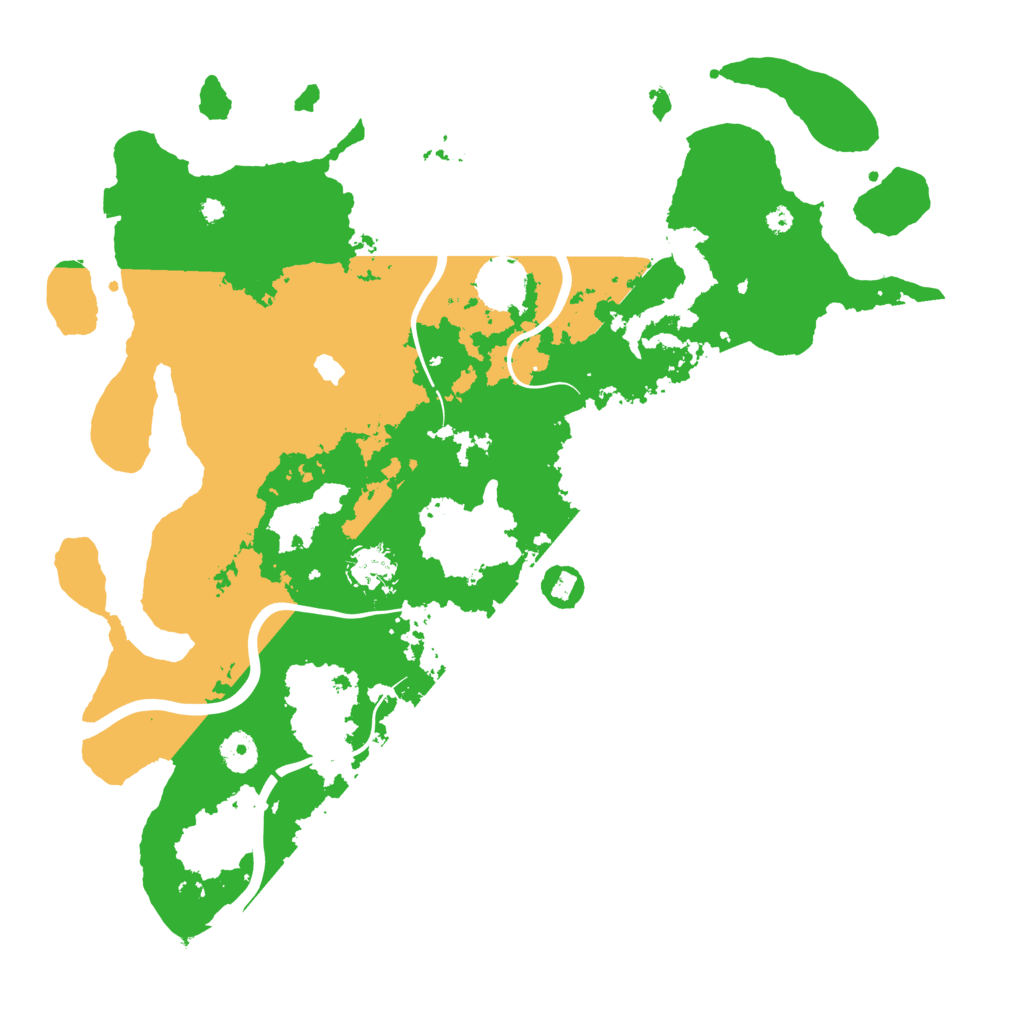 Biome Rust Map: Procedural Map, Size: 4001, Seed: 1264695029