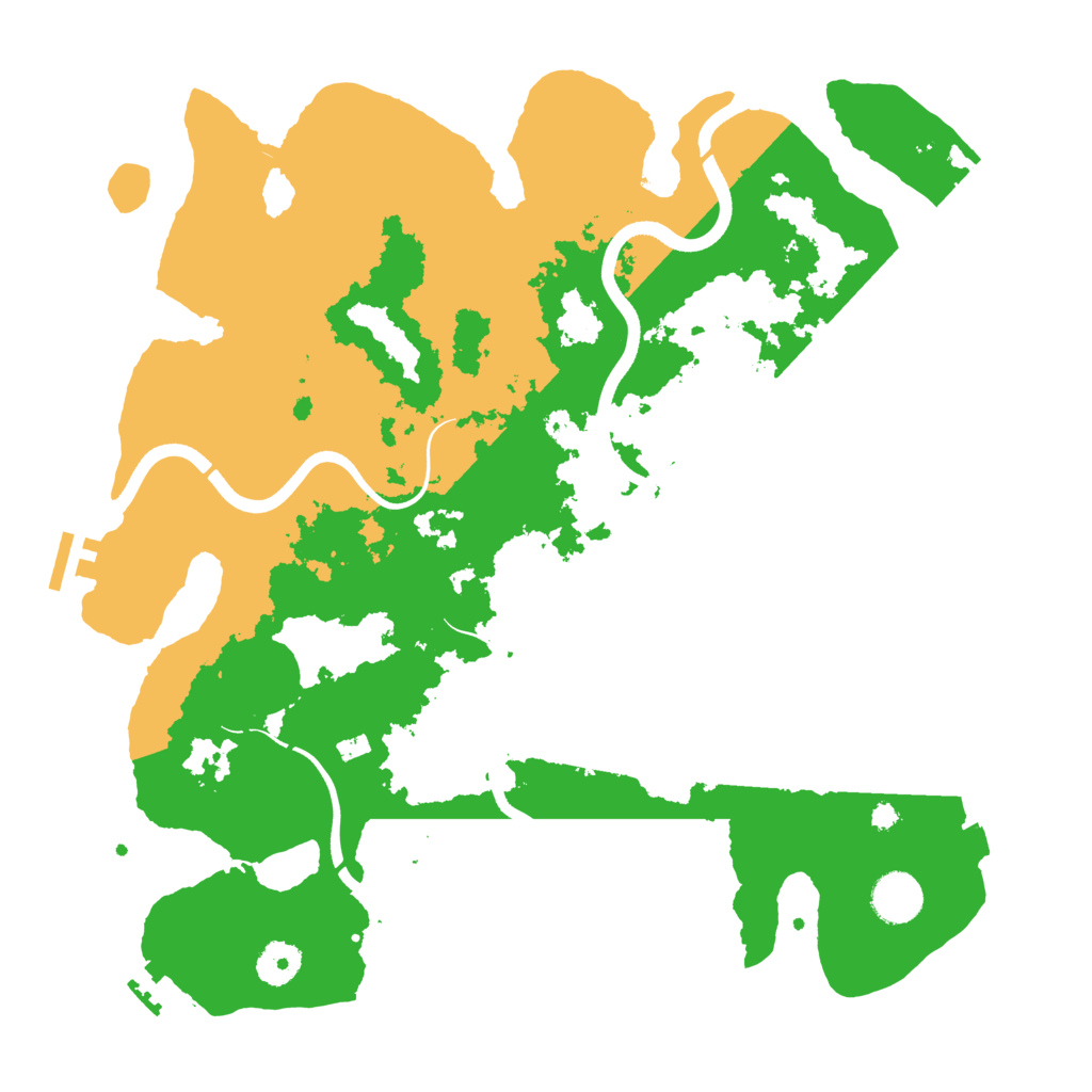 Biome Rust Map: Procedural Map, Size: 3750, Seed: 1694155657