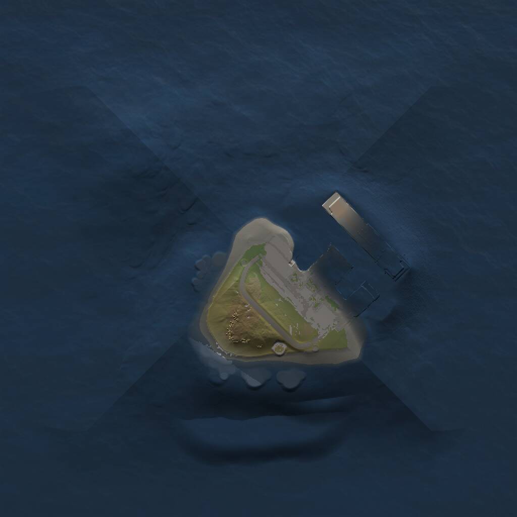 Rust Map: Procedural Map, Size: 1000, Seed: 511212600, 2 Monuments