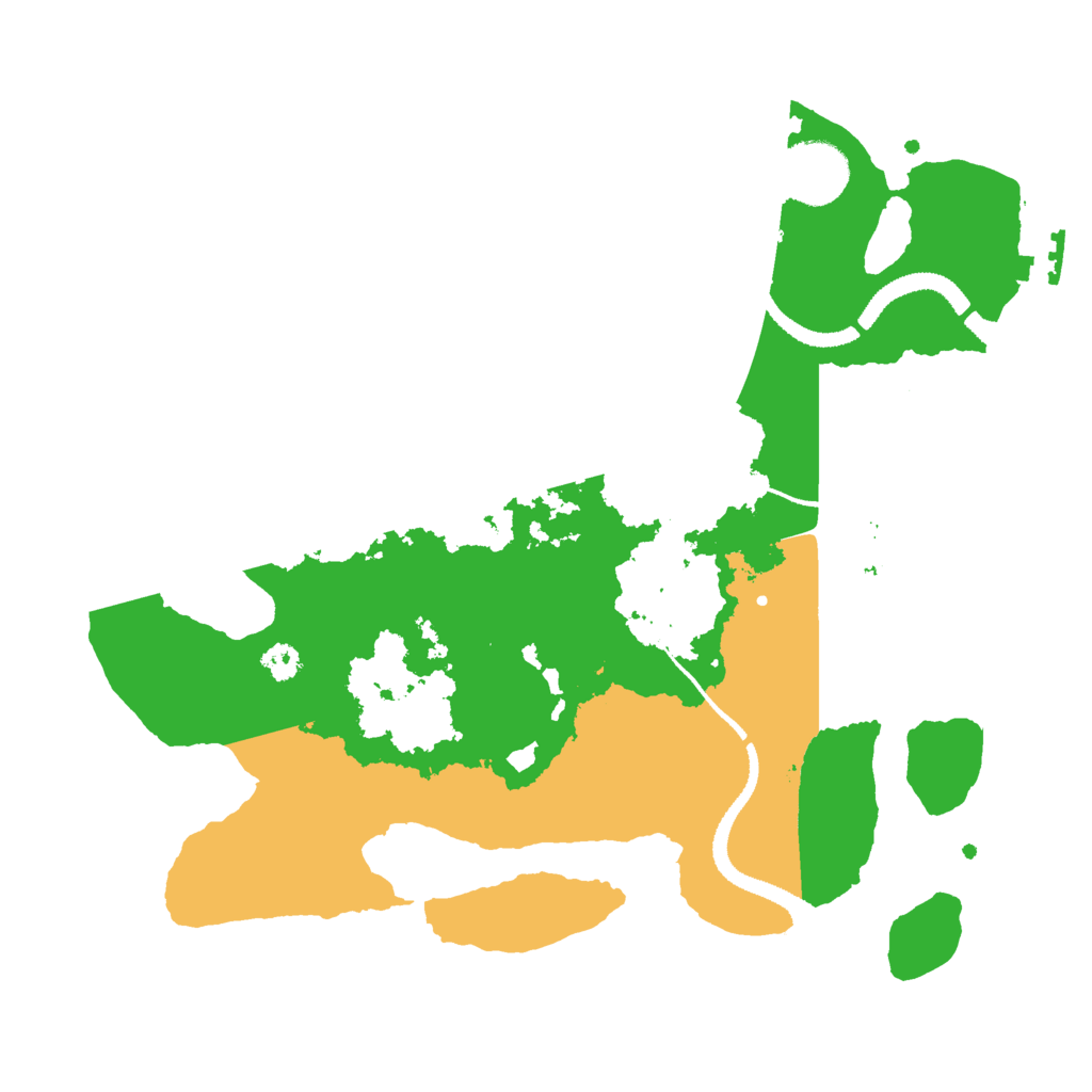 Biome Rust Map: Procedural Map, Size: 3000, Seed: 2132026806