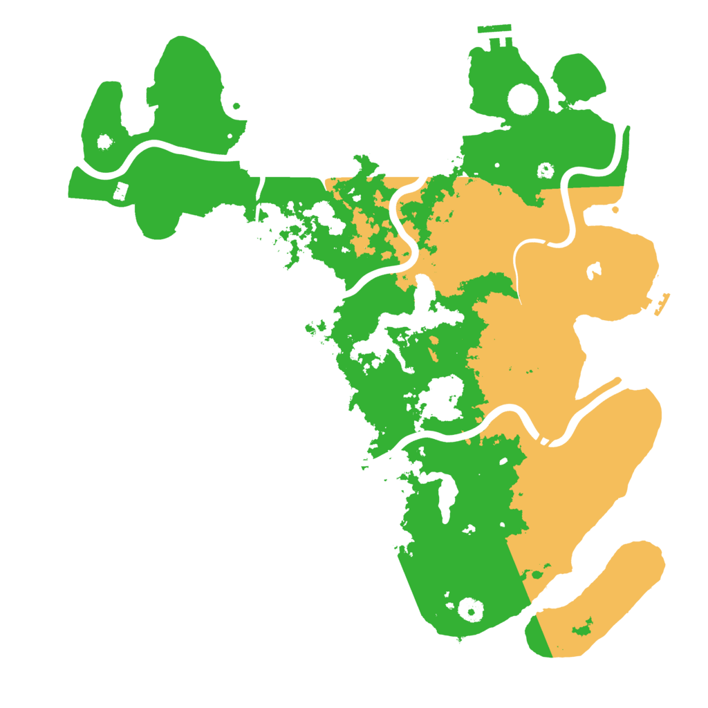Biome Rust Map: Procedural Map, Size: 4250, Seed: 465618937