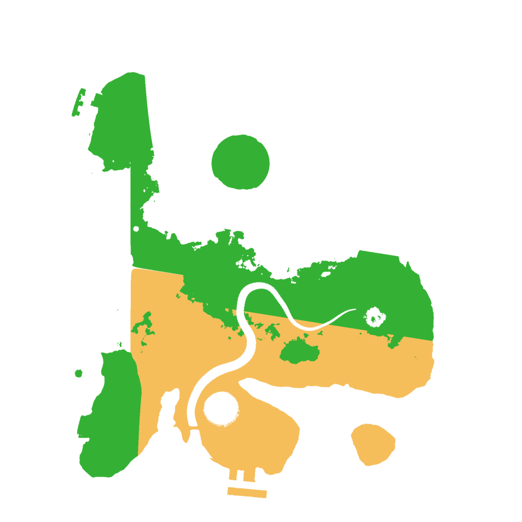 Biome Rust Map: Procedural Map, Size: 2700, Seed: 1759320124