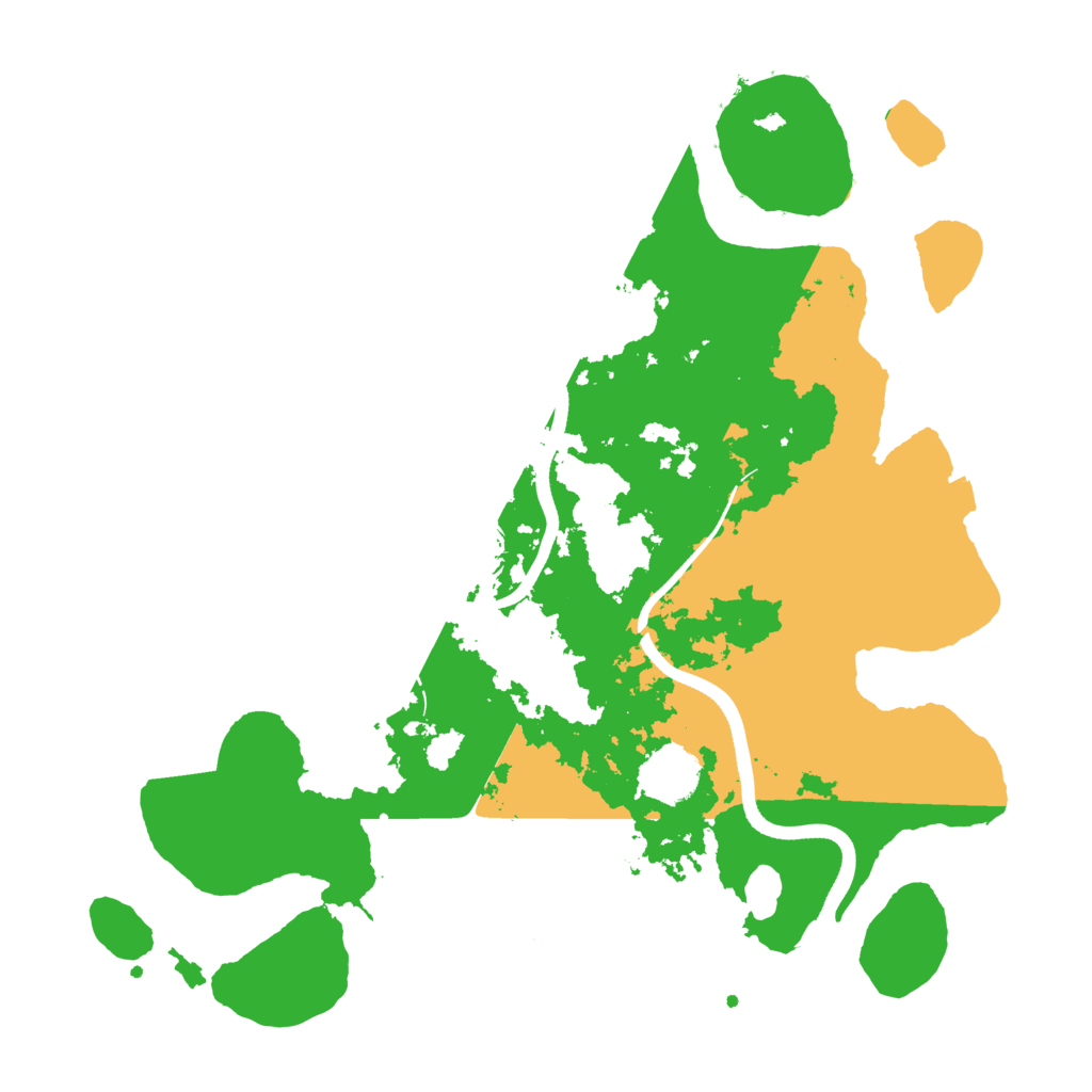 Biome Rust Map: Procedural Map, Size: 3566, Seed: 457453
