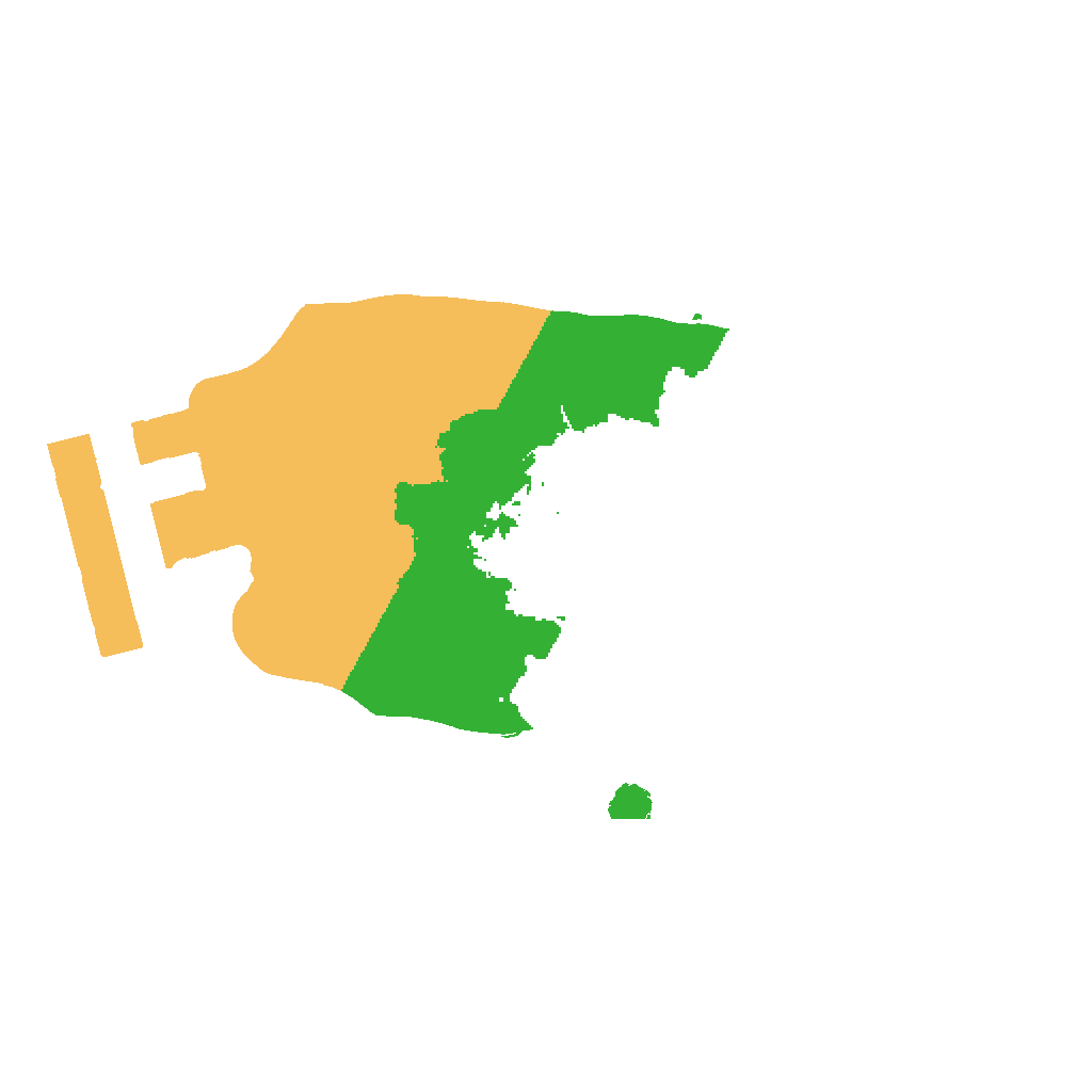 Biome Rust Map: Procedural Map, Size: 1000, Seed: 618055567