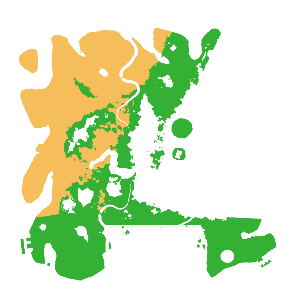 Biome Rust Map: Procedural Map, Size: 4000, Seed: 748796753