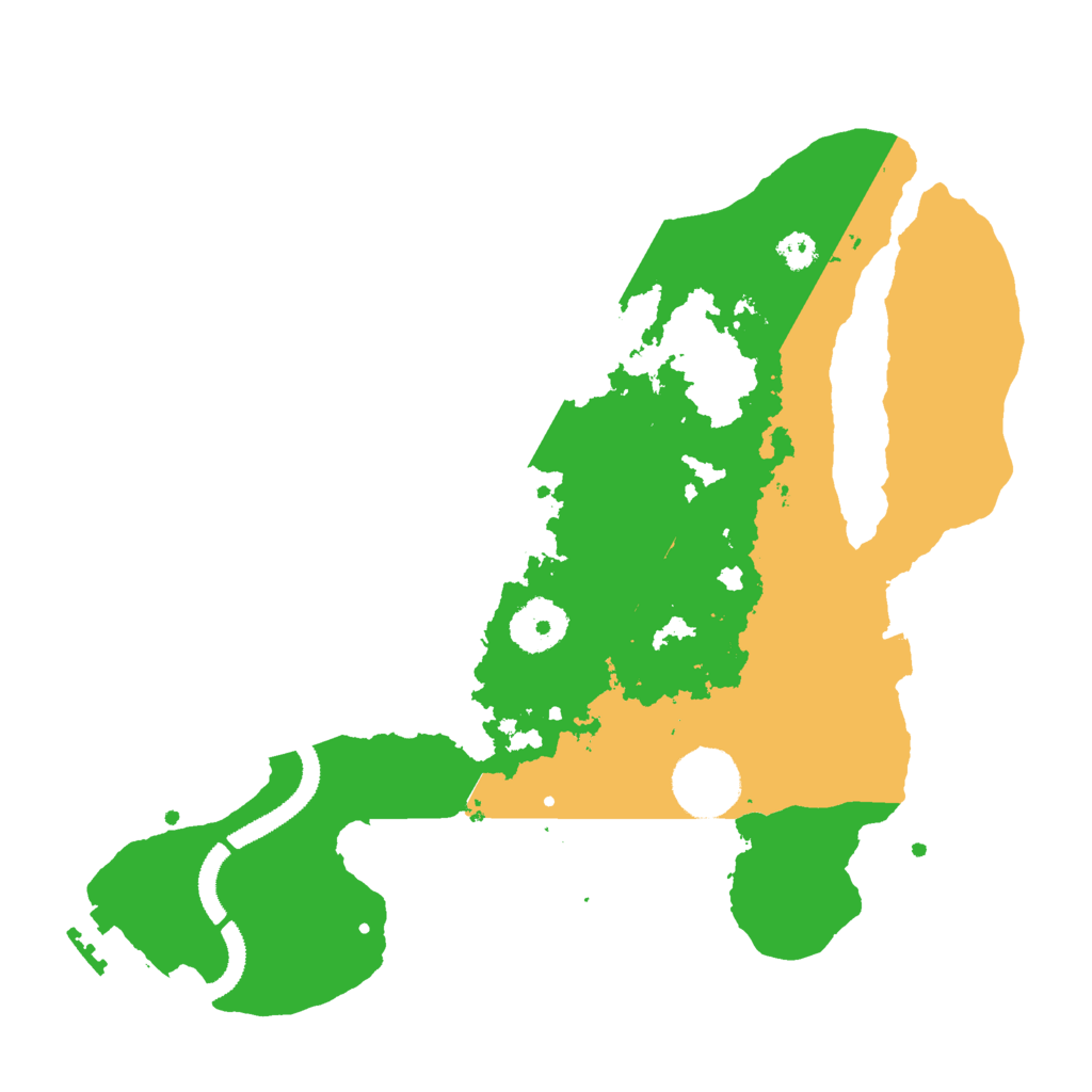 Biome Rust Map: Procedural Map, Size: 3000, Seed: 2025100115